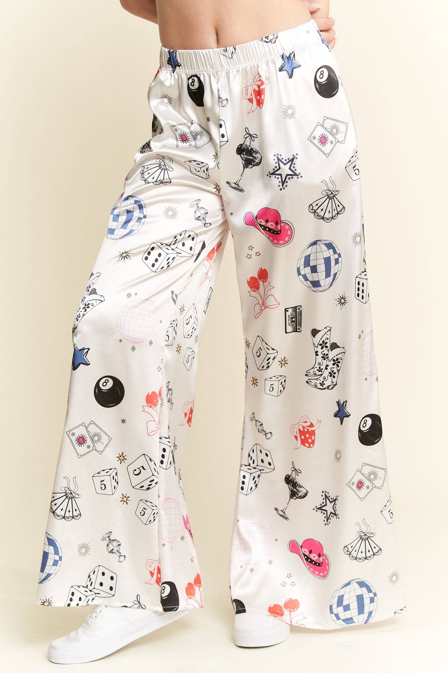 PARTY COLLAGE PANTS