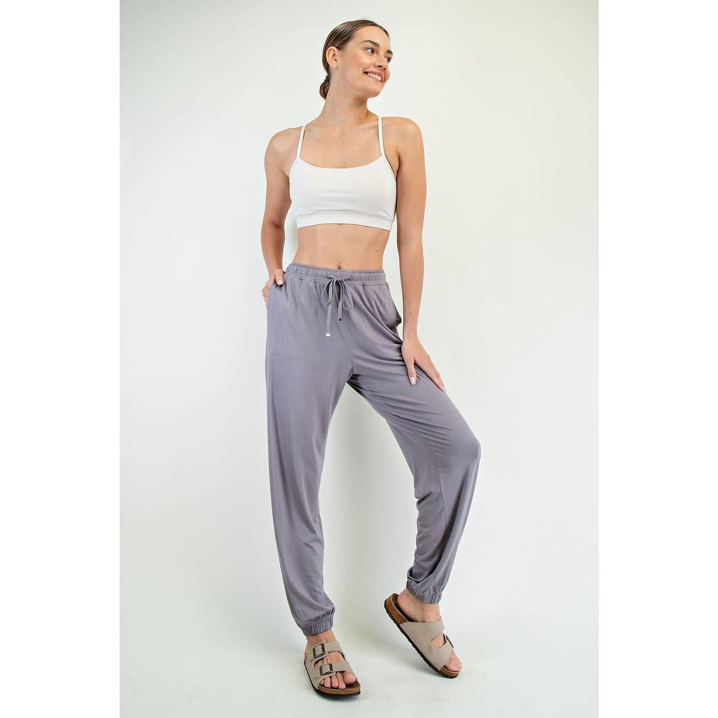 VISCOSE MODAL JOGGER PANT