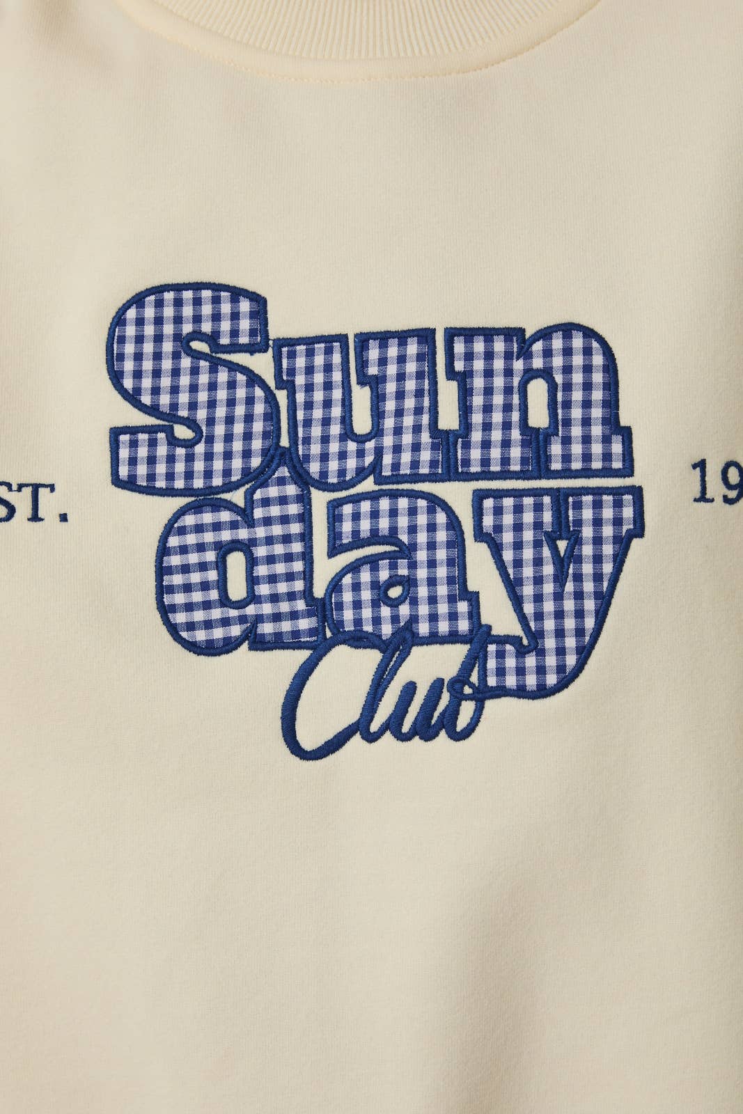 Sunday Edition | Gingham Sunday Club Set (TOP)