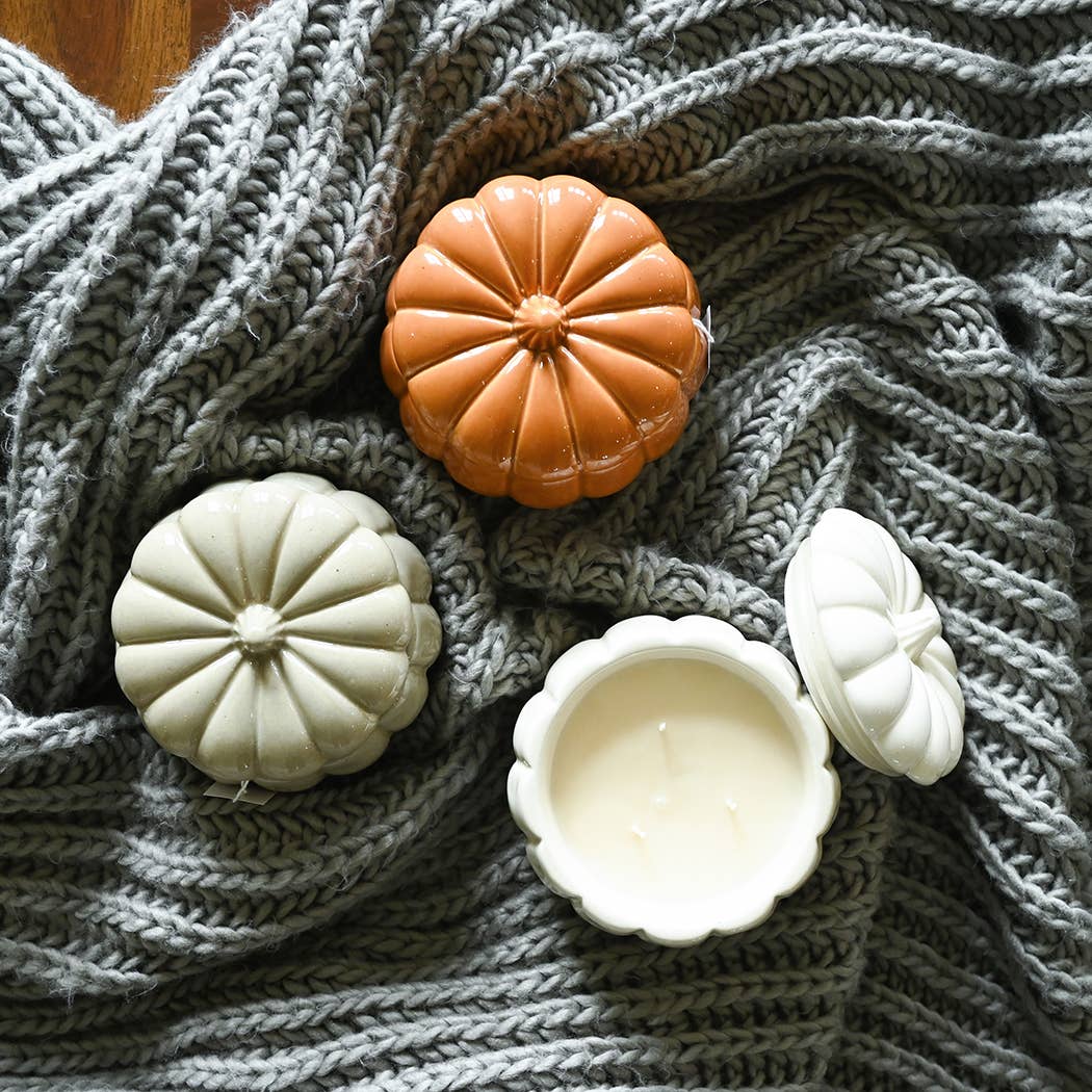 Fall LE Ceramic Pumpkin 16 oz: Brown Butter Pumpkin