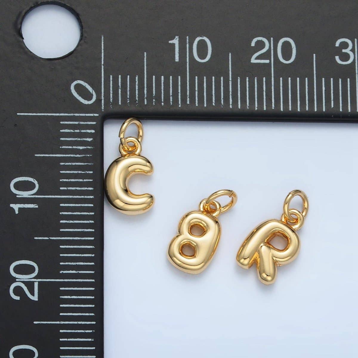 Cutesy Chubby Balloon Letter Charms
