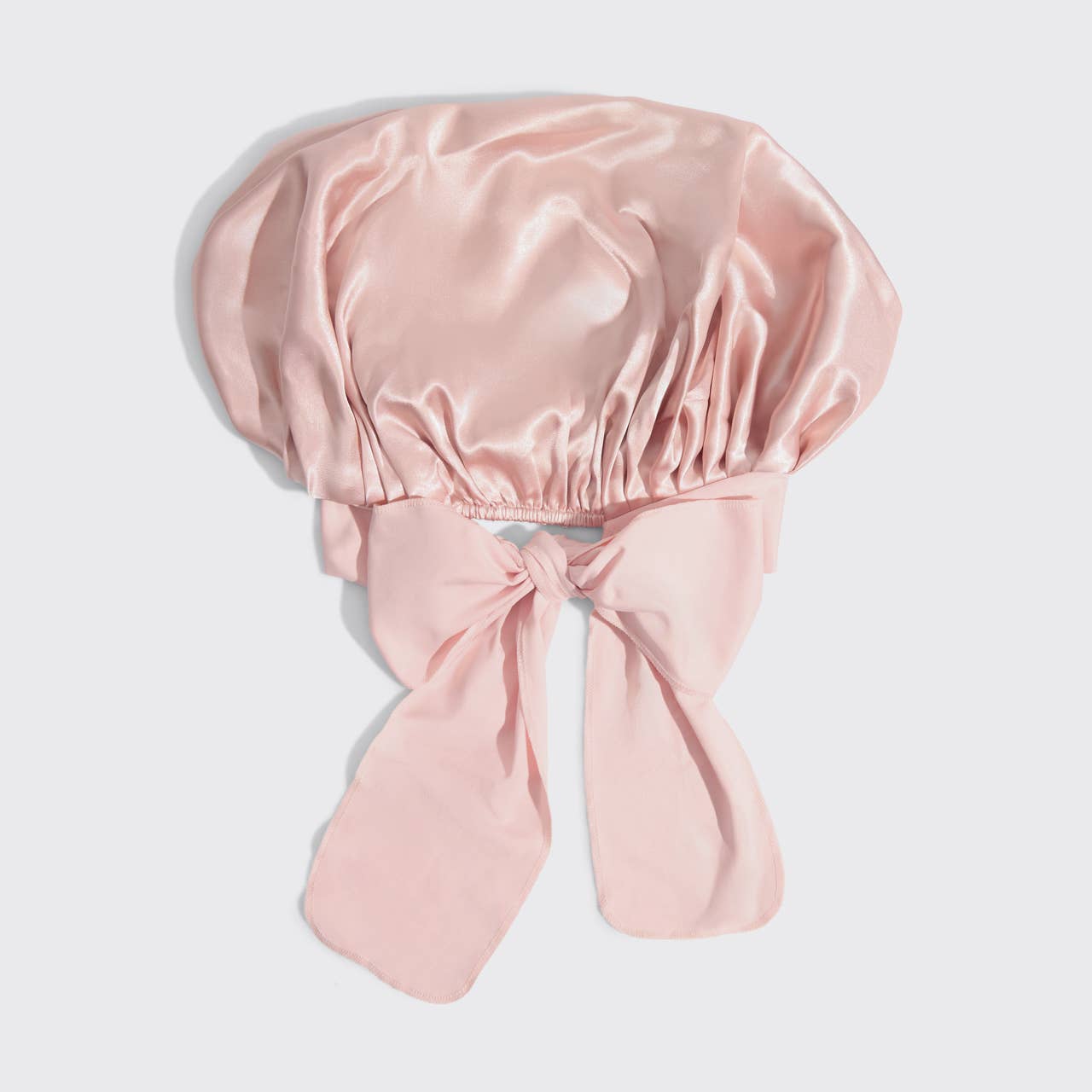 Kitsch | Adjustable Oversized Satin Bonnet- Blush