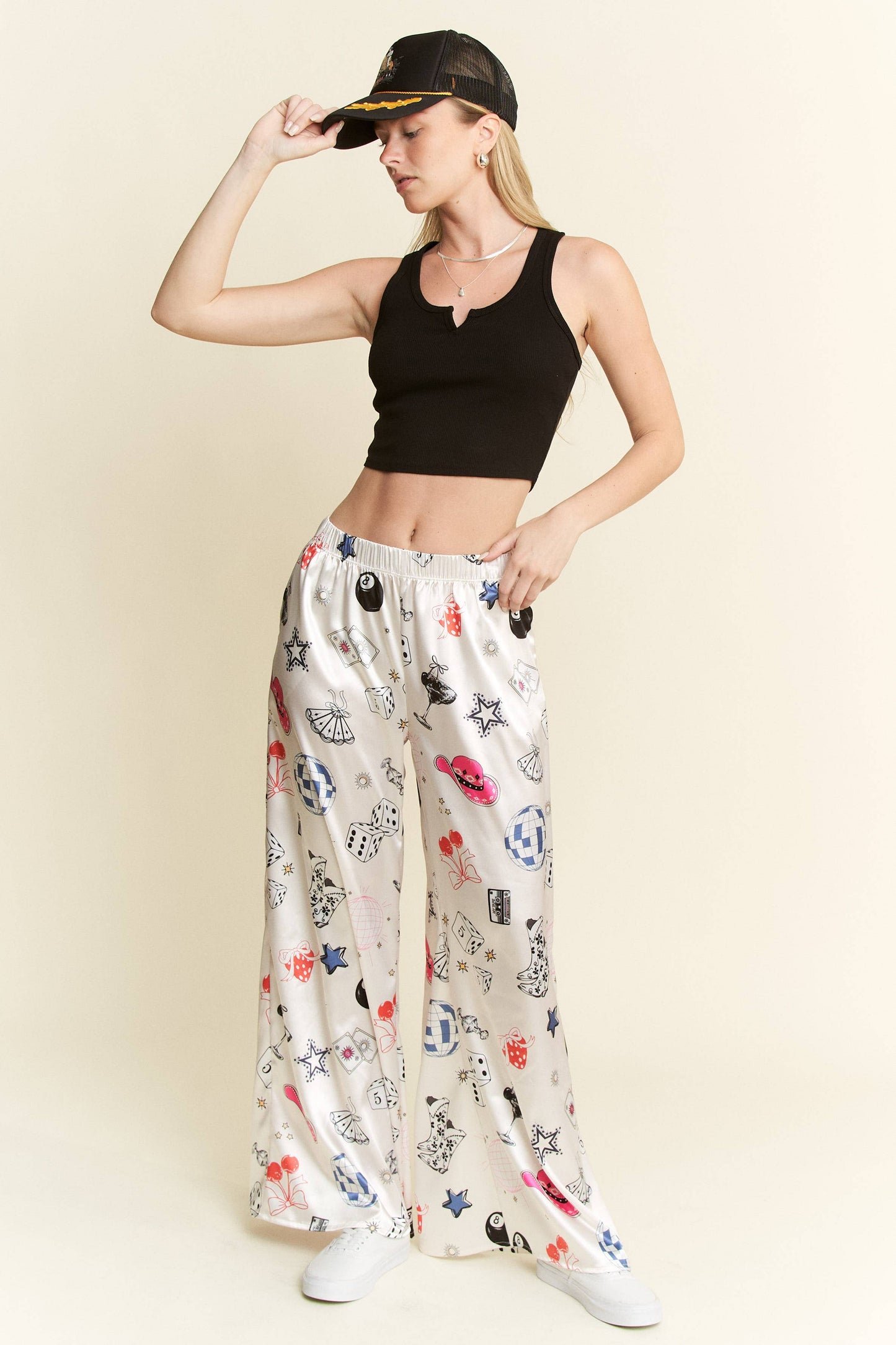 PARTY COLLAGE PANTS
