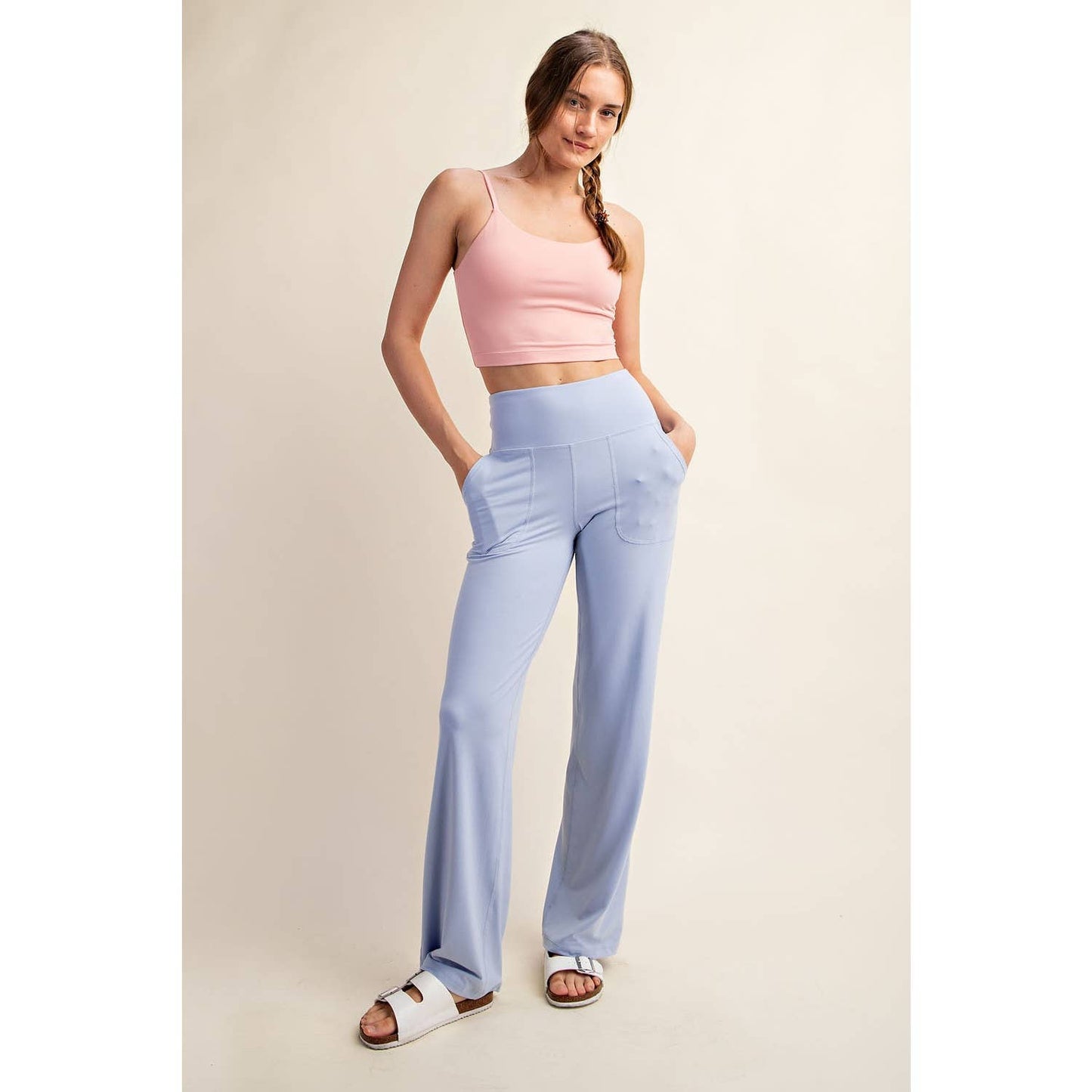 BUTTER SOFT STRAIGHT CASUAL YOGA PANTS
