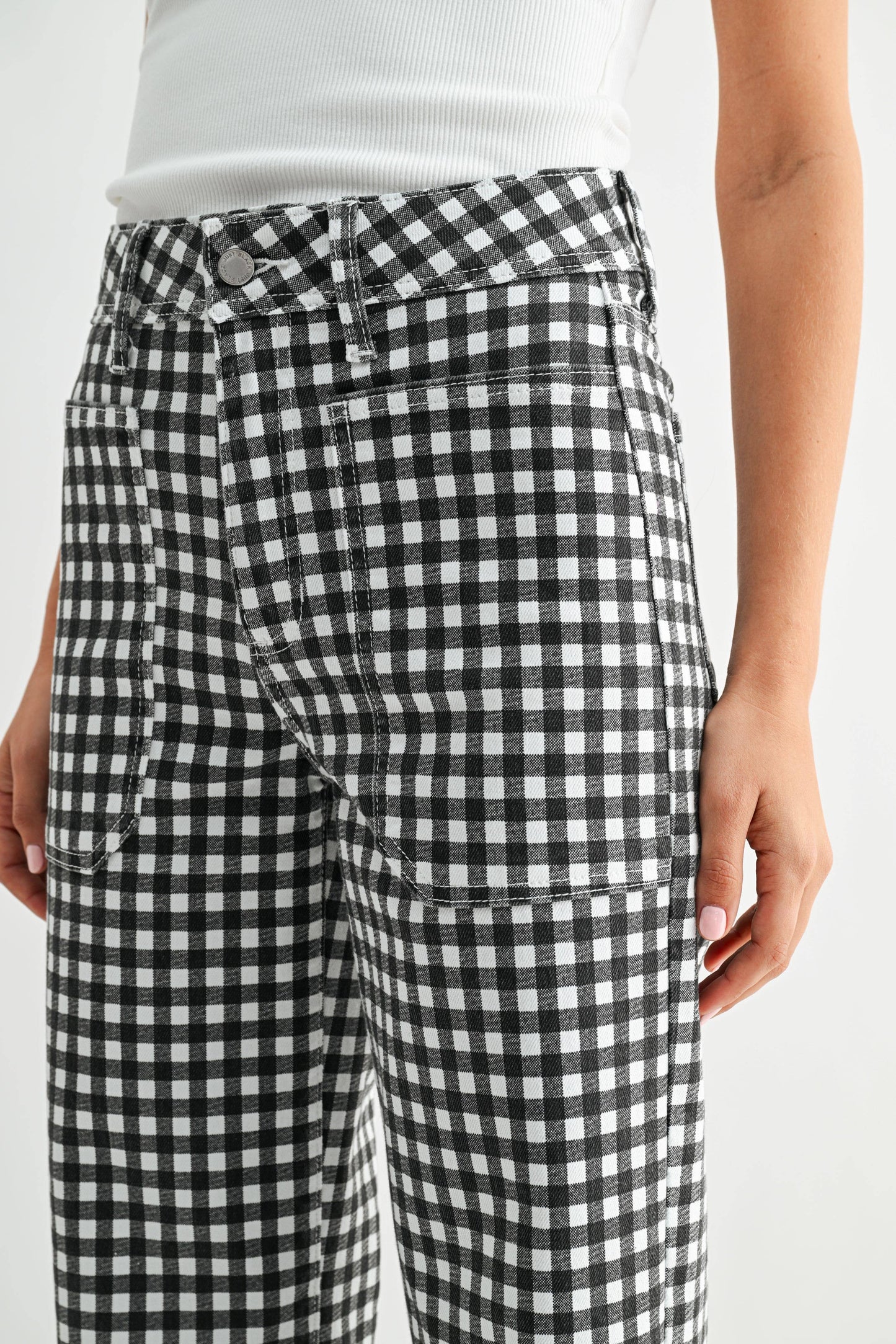 JBD | Gingam Girl Utility Pant