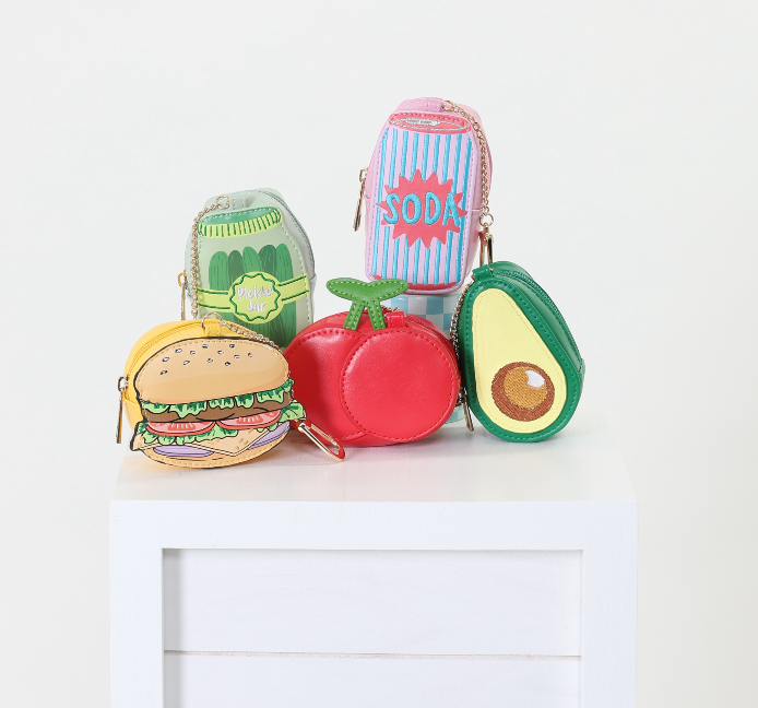 2-in-1 Bag Charm & Reusable Shopper Bag - Pickle Jar