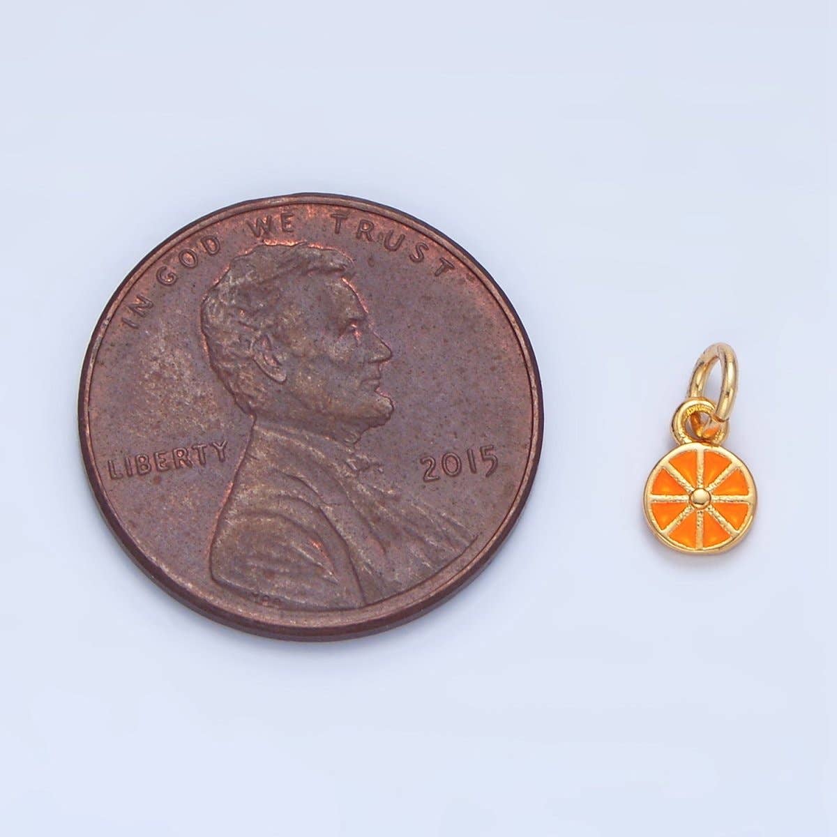 Extra Pulp (plz) Mini Orange Charm