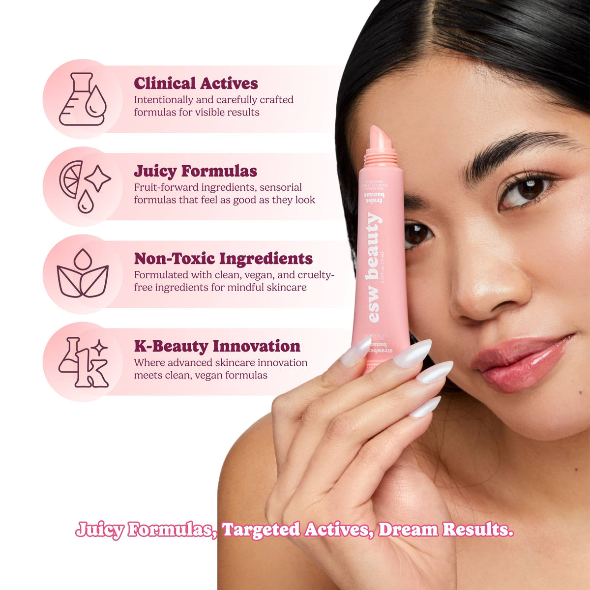 Pink Sorbet Perfect Pout Lip Kit (2x Lip Treatments)