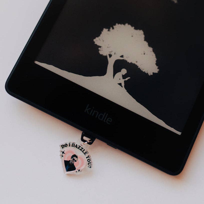 Acrylic Kindle Dust Plug Charm USB-C, Do I Dazzle You