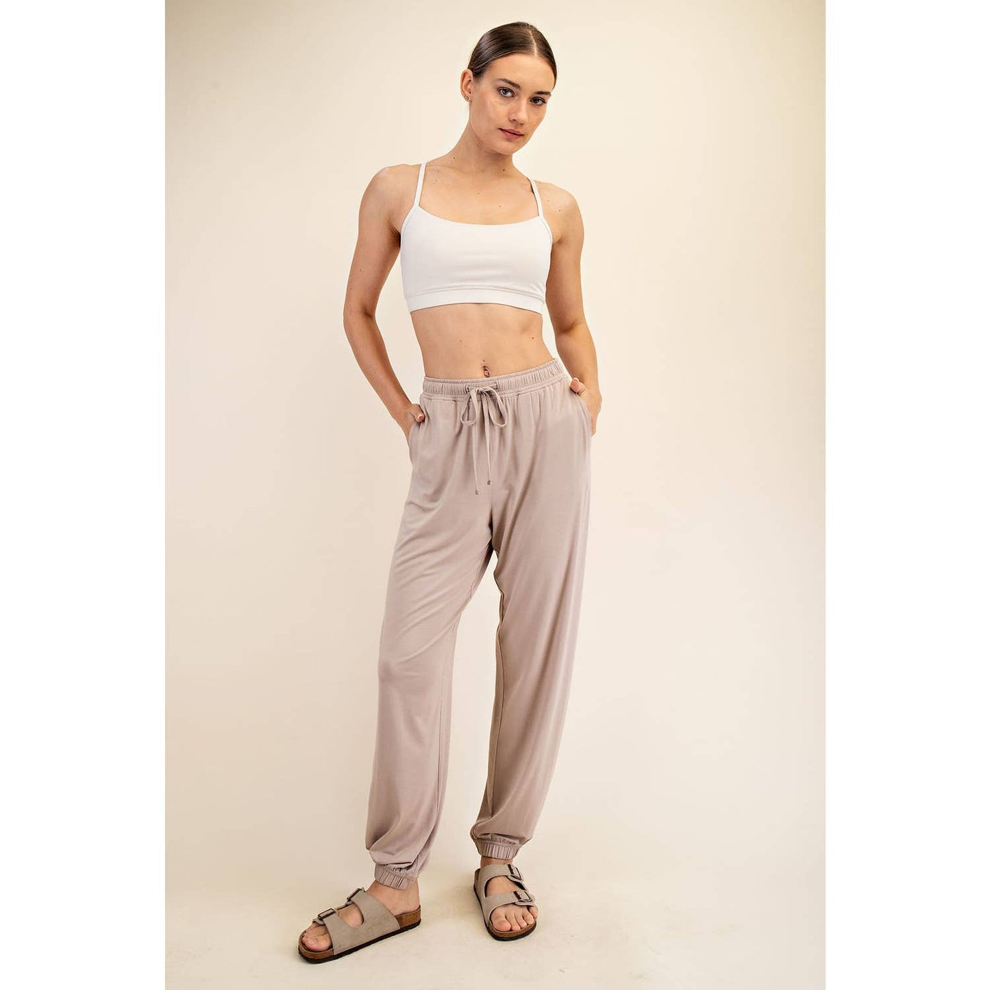 VISCOSE MODAL JOGGER PANT