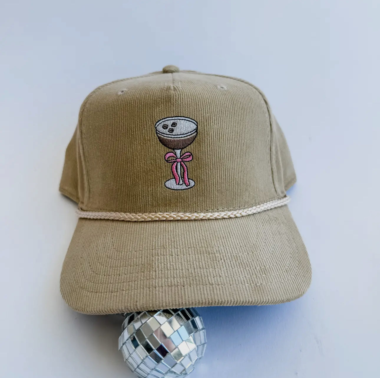 Espresso Martini-Corduroy Trucker Hat
