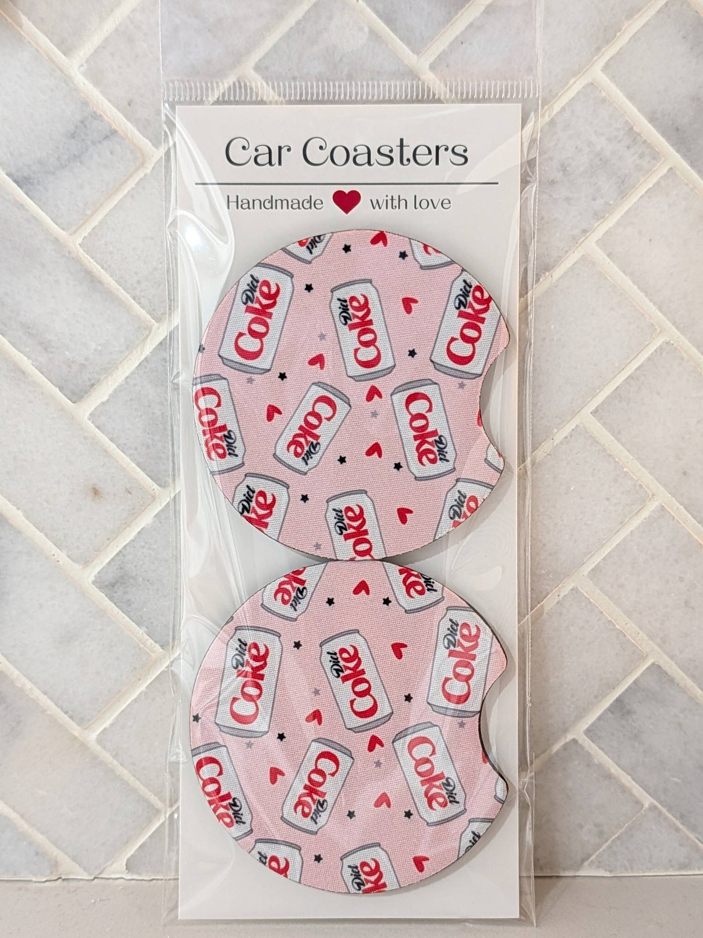 Diet Soda Car Coasters