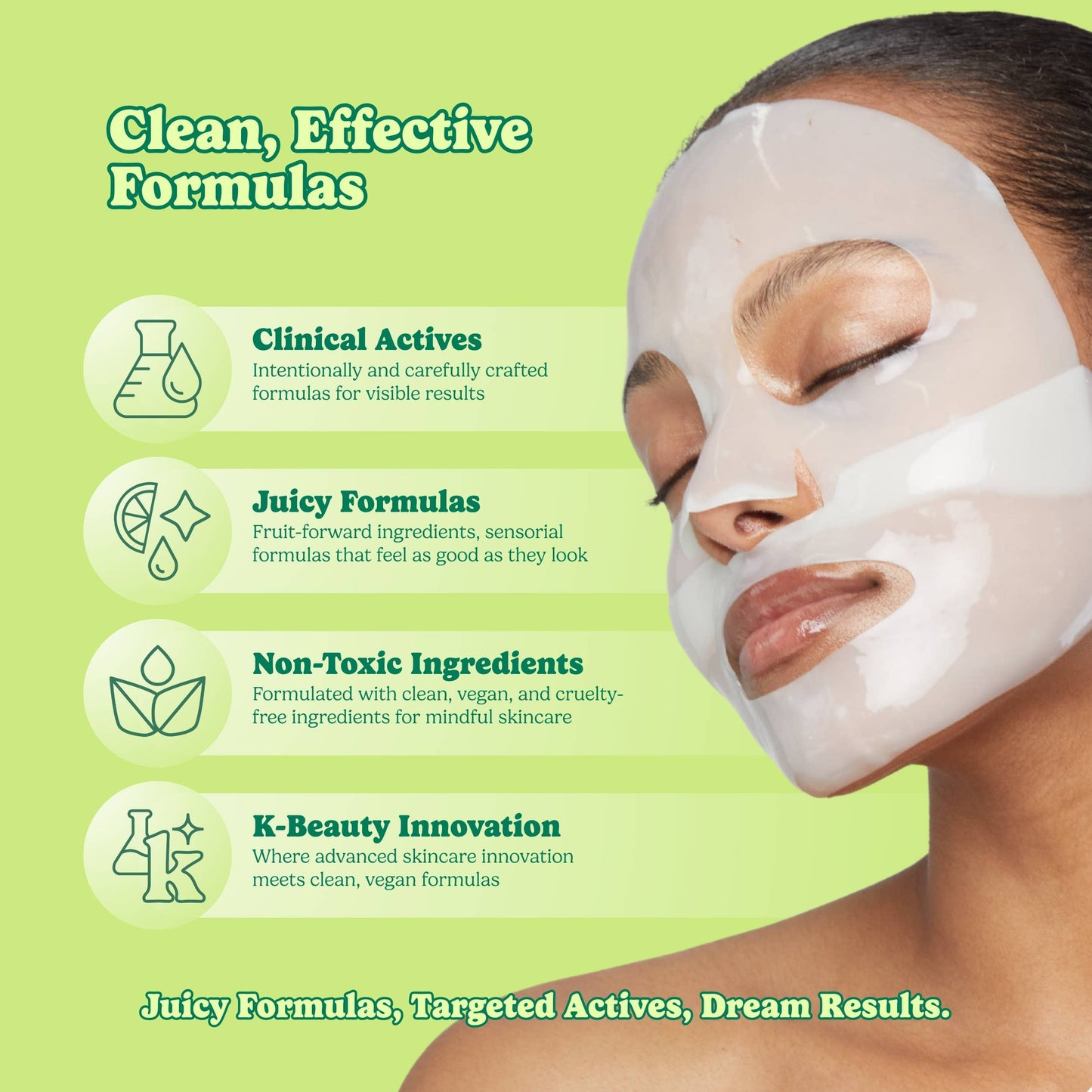 Dose of Moisture Hydrating Hydrogel PDRN Face Mask
