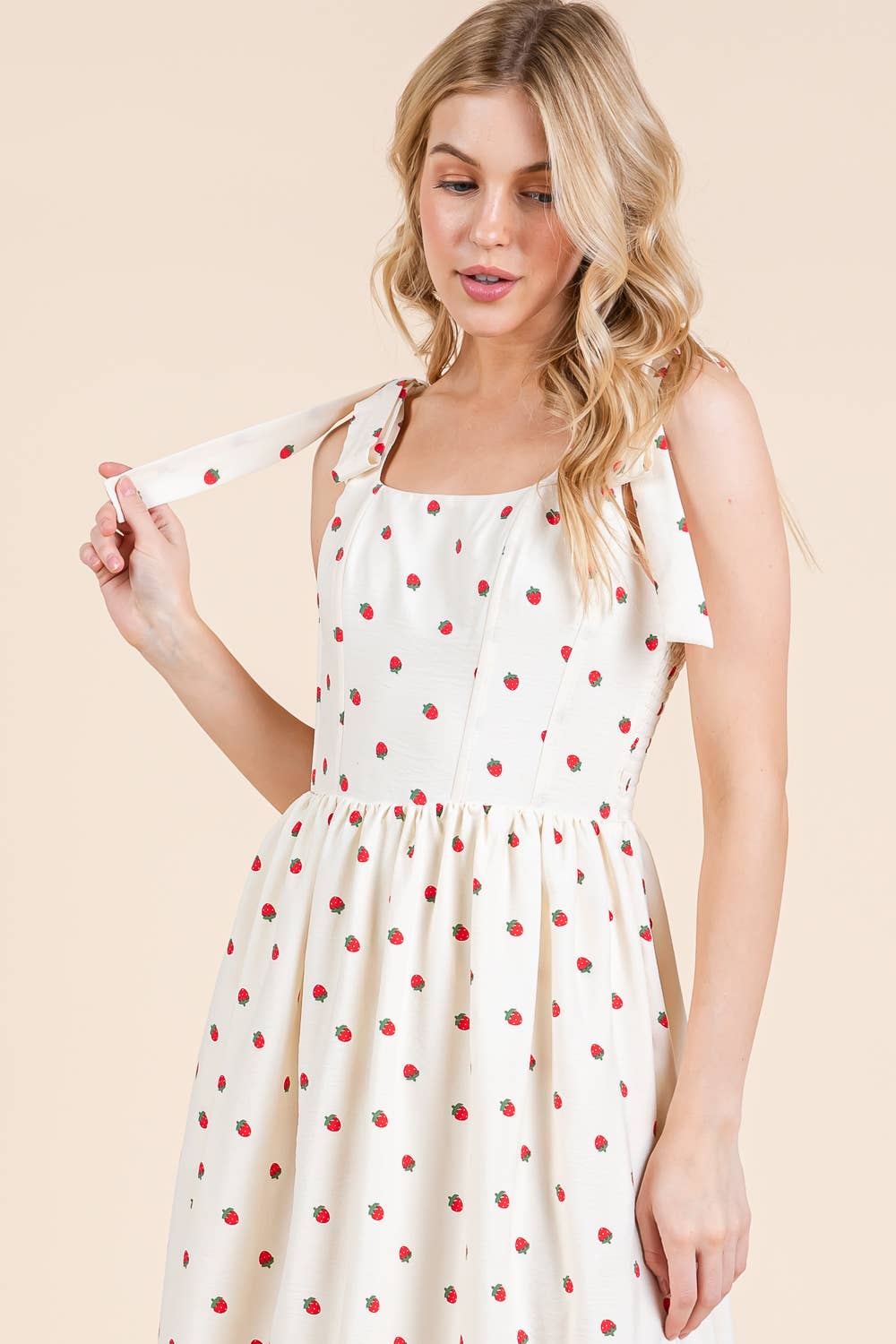 Strawberry Fields Midi Sundress