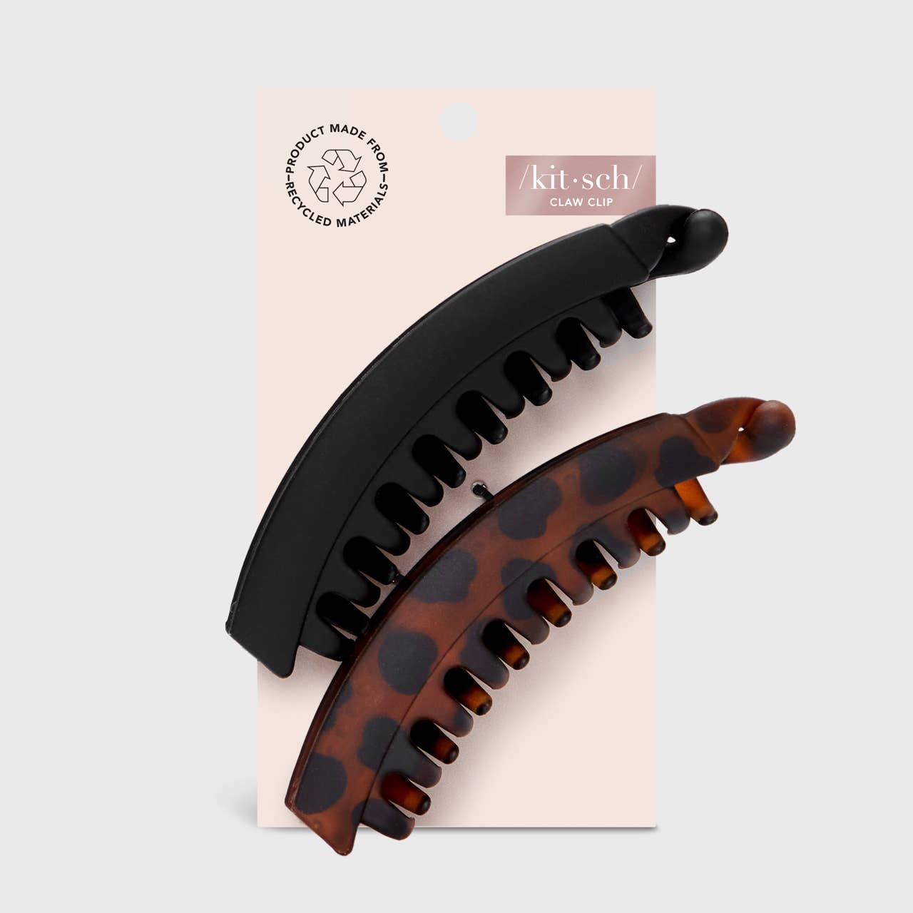 Kitsch | Banana Clips 2pc Set - Black & Tort