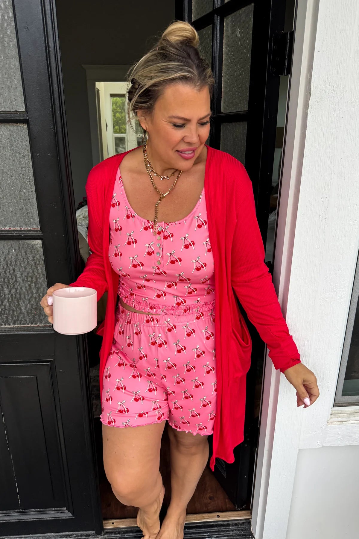 Cherry Sweet Dreams PJ Set
