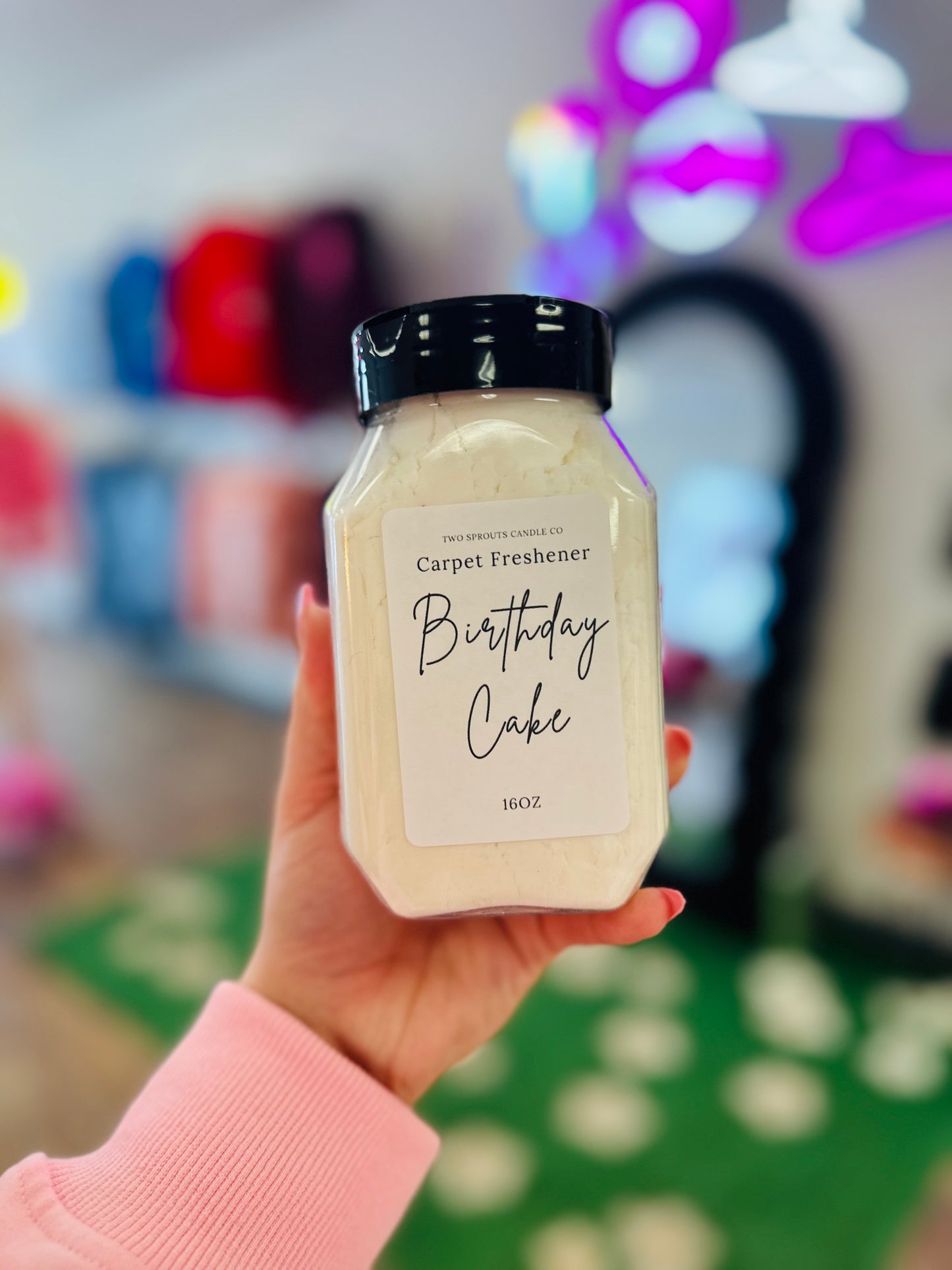 Birthday Cake Carpet Powder