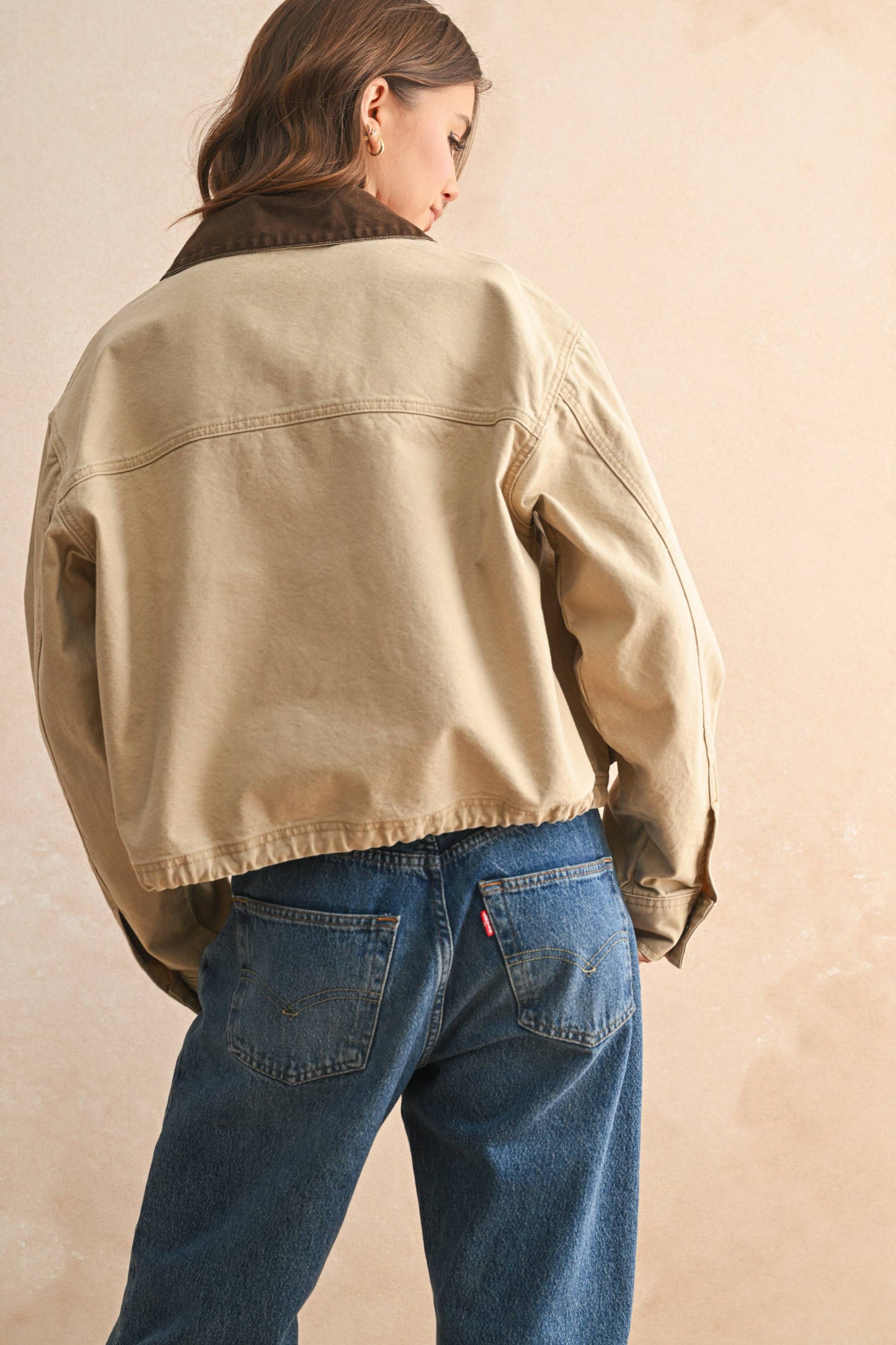 MIOU MUSE | 100% Cotton Gilmore Utility Jacket