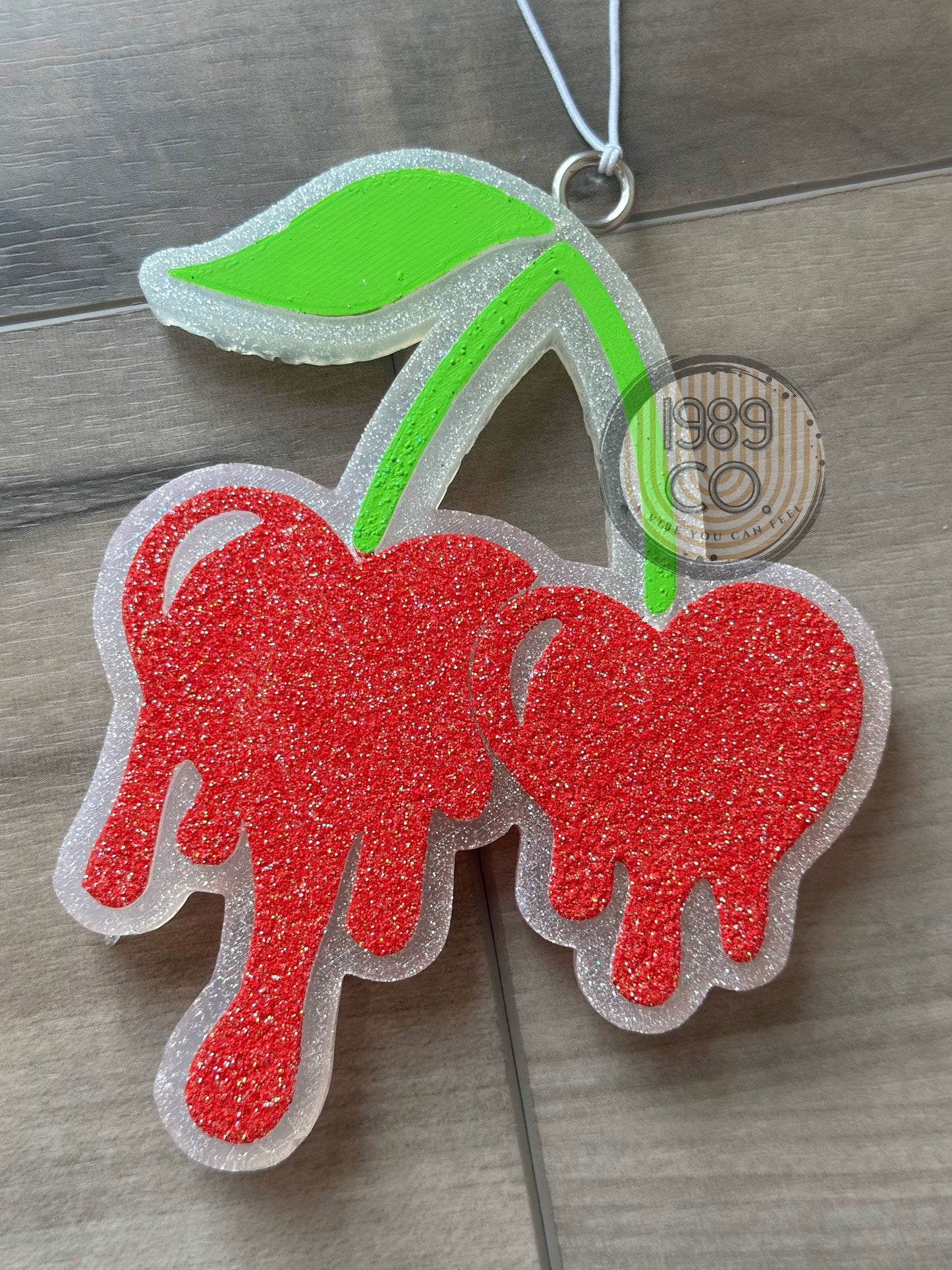 Drip Cherry Car Freshie
