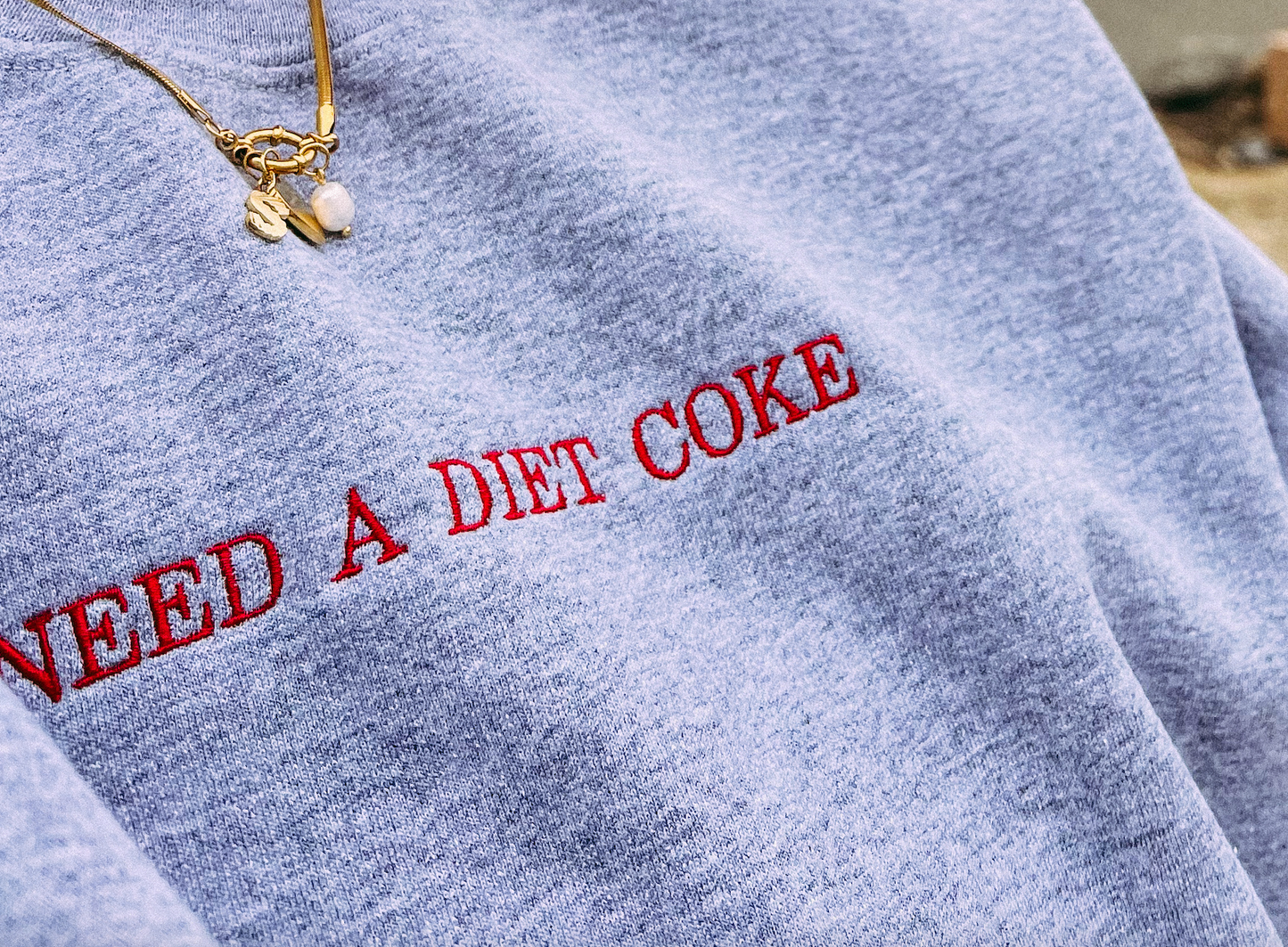 I need a Diet Coke sweatshirt