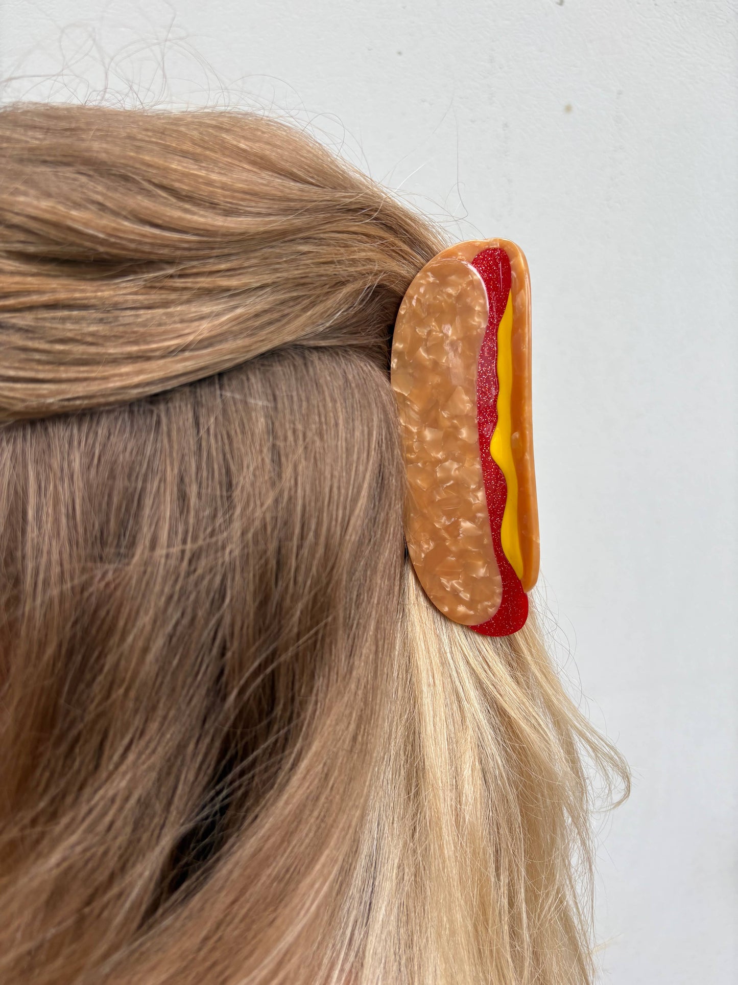 Hot Dog Hair Claw Clip – NYC Street Style