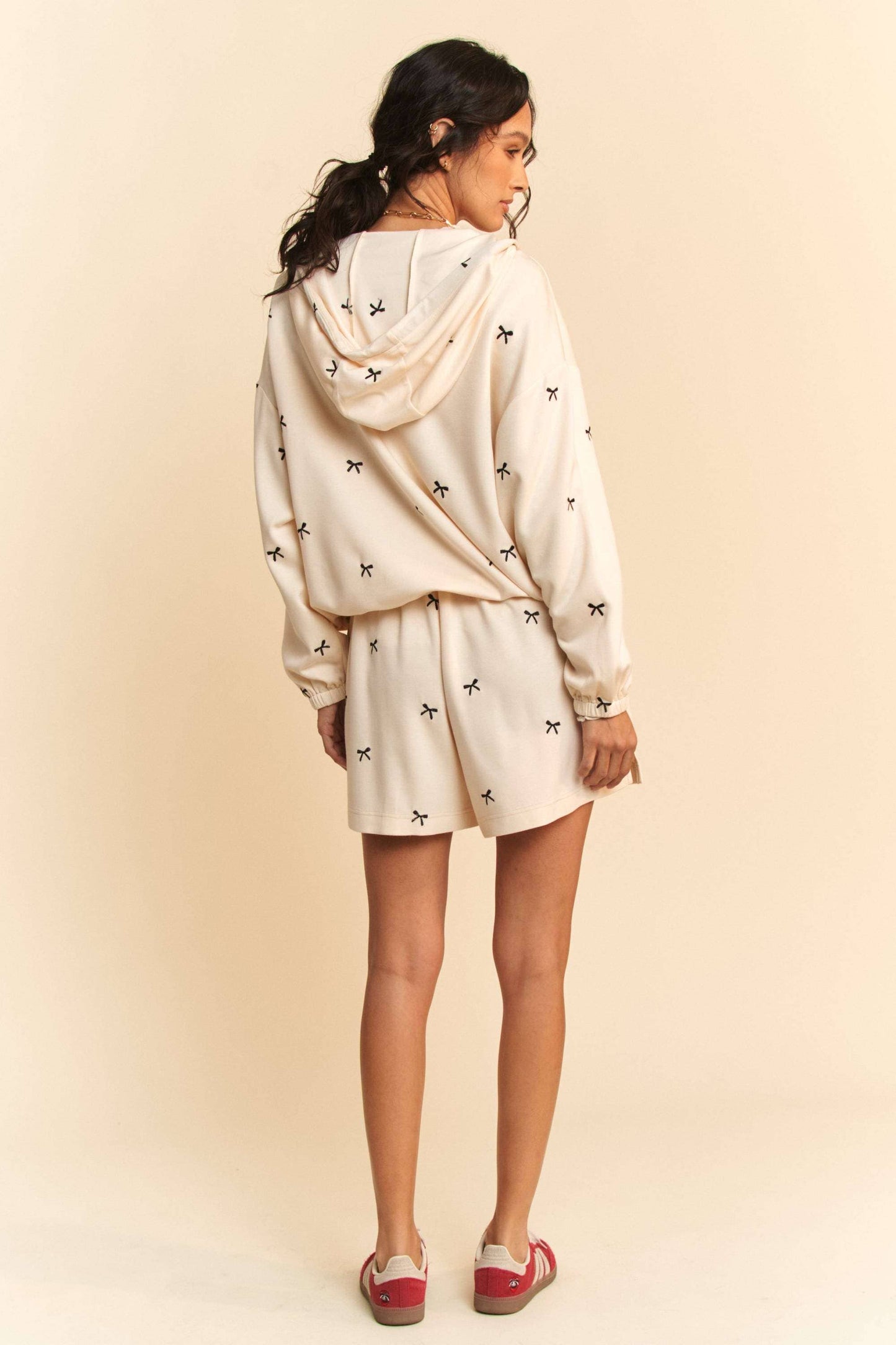 Embroidered Bow Set-TOP