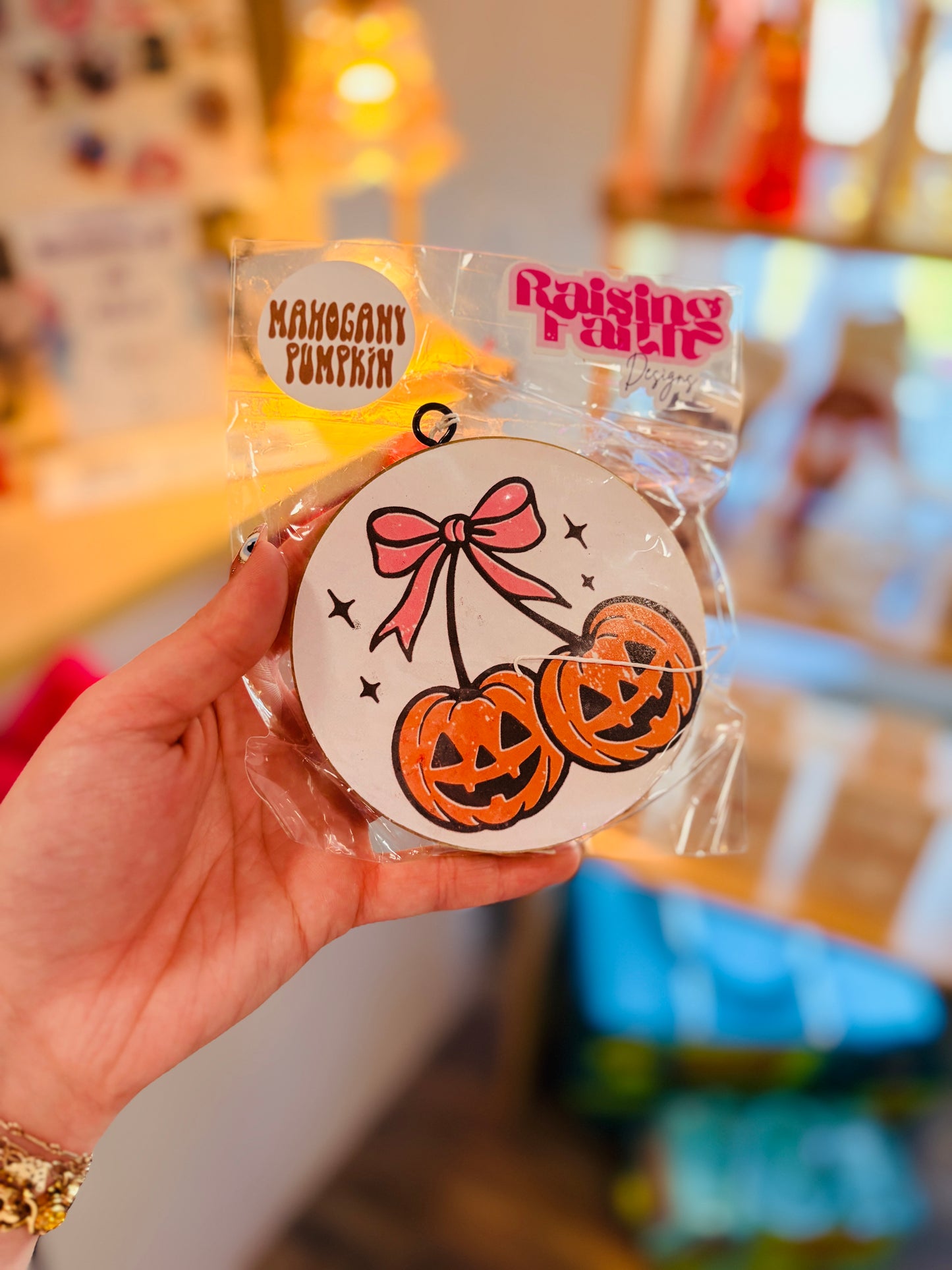 Vintage Pumpkin Freshie