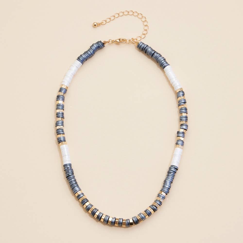 Beaded Basic Short Necklace