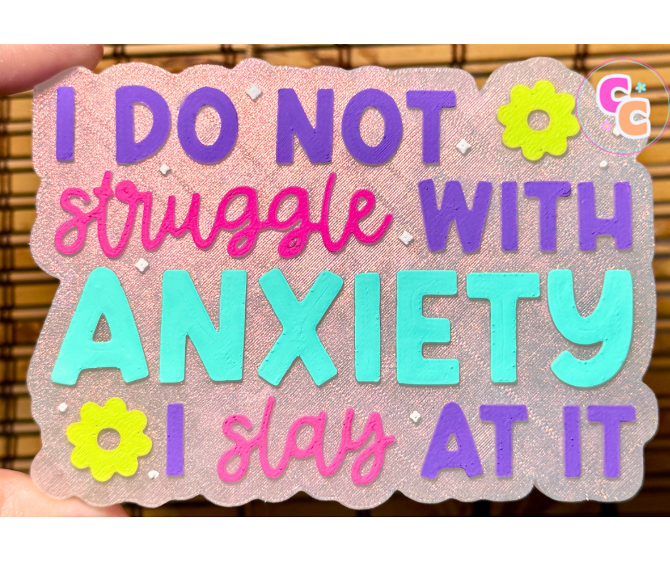 Slay At Anxiety Freshie | Car Air Freshener | Mental Health