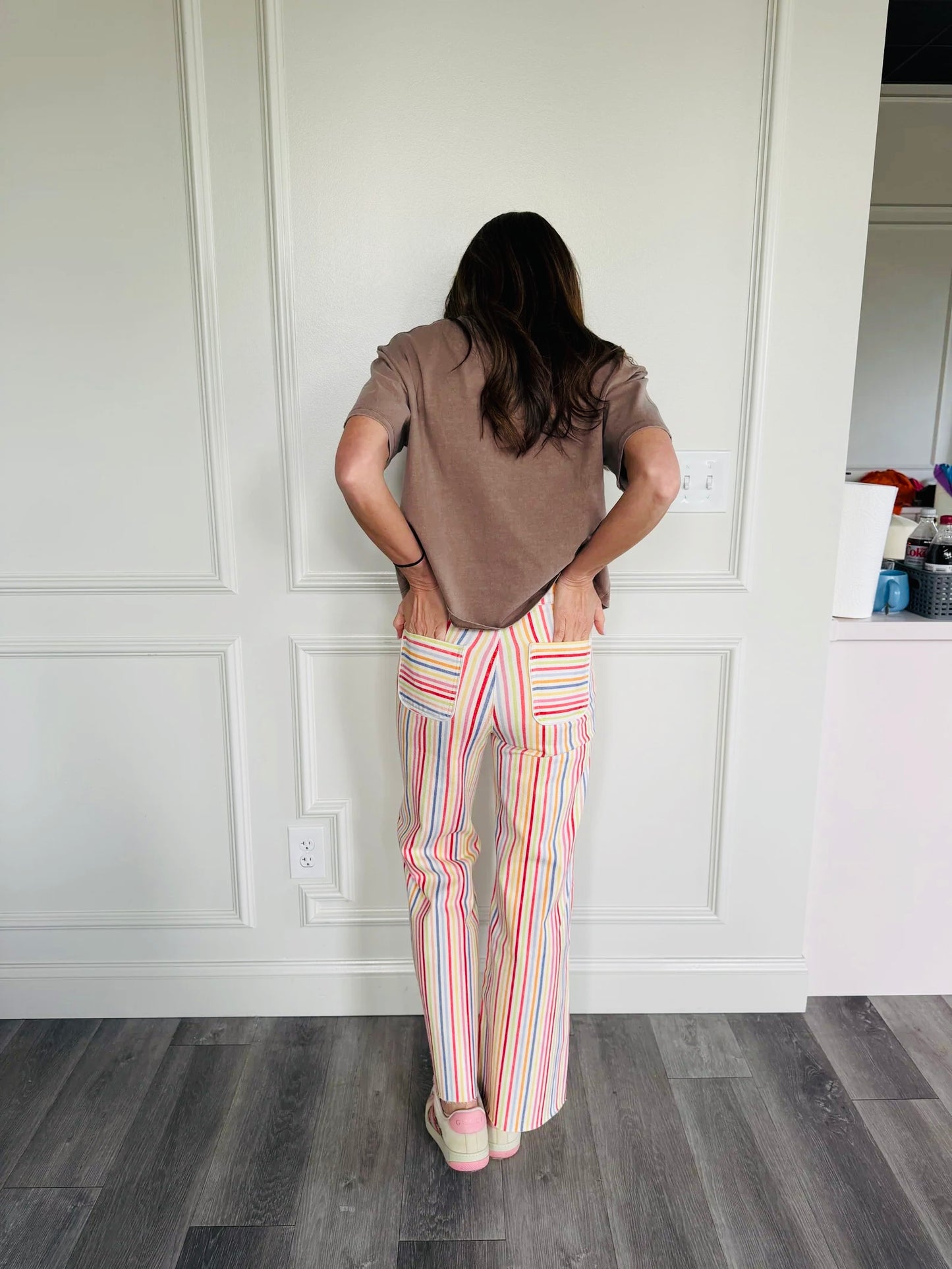 Rainbow Bright Striped Pants