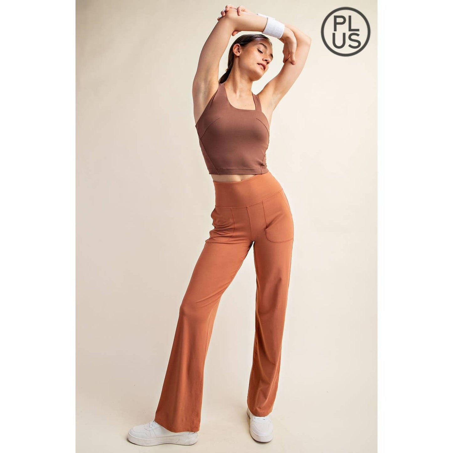 PLUS BUTTER SOFT STRAIGHT CASUAL YOGA PANTS