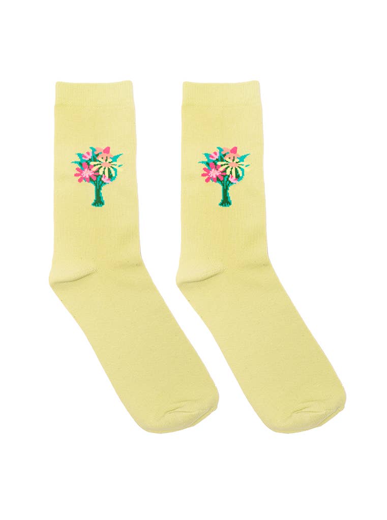 3D Flower Bouquet Socks