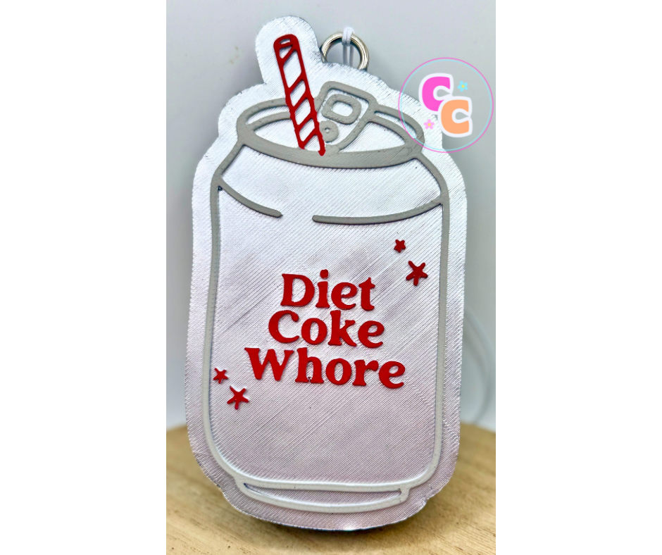 Diet Coke Whore Freshie | Car Air Freshener | Funny Freshie