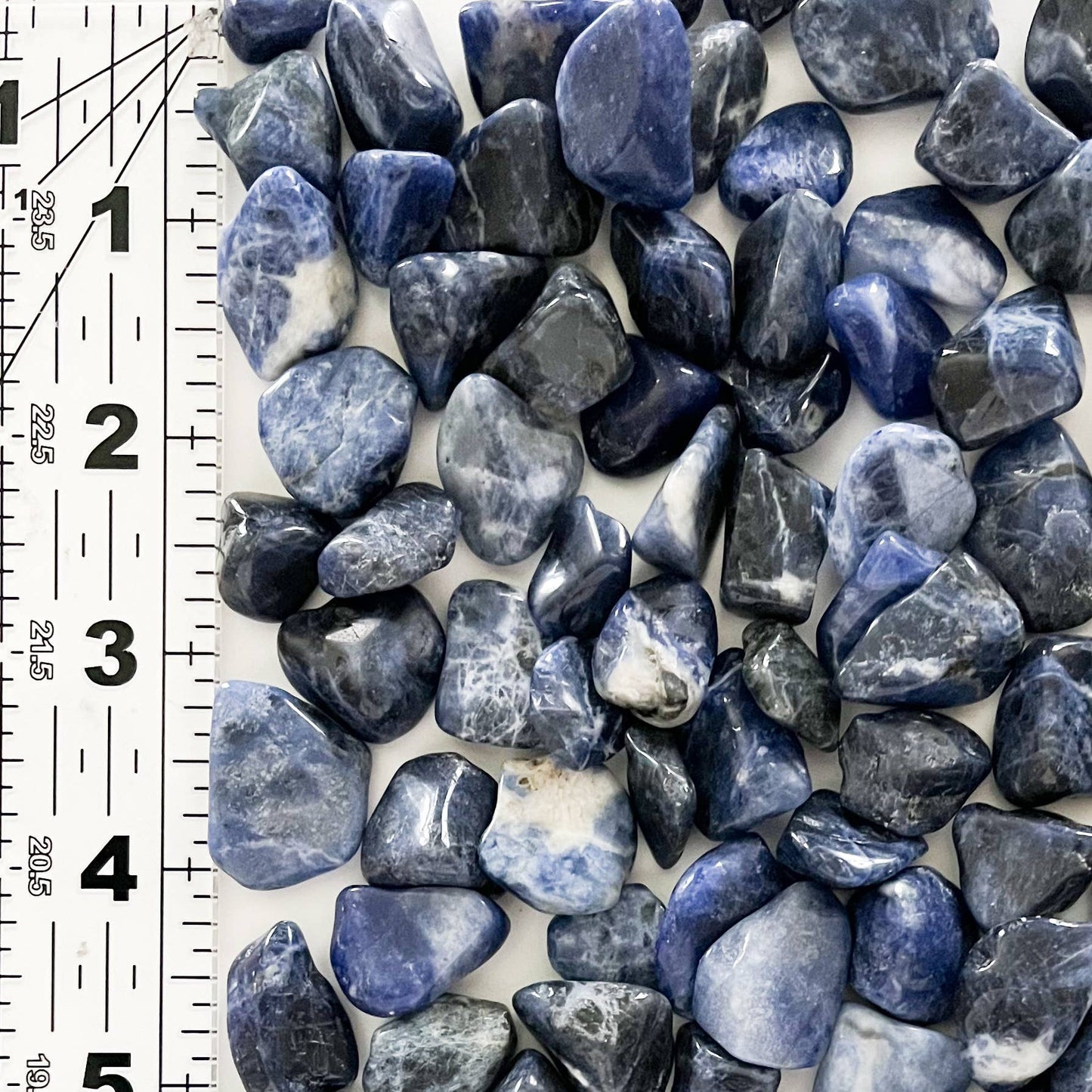 Pocket Sodalite Tumbled Crystal with Information Card