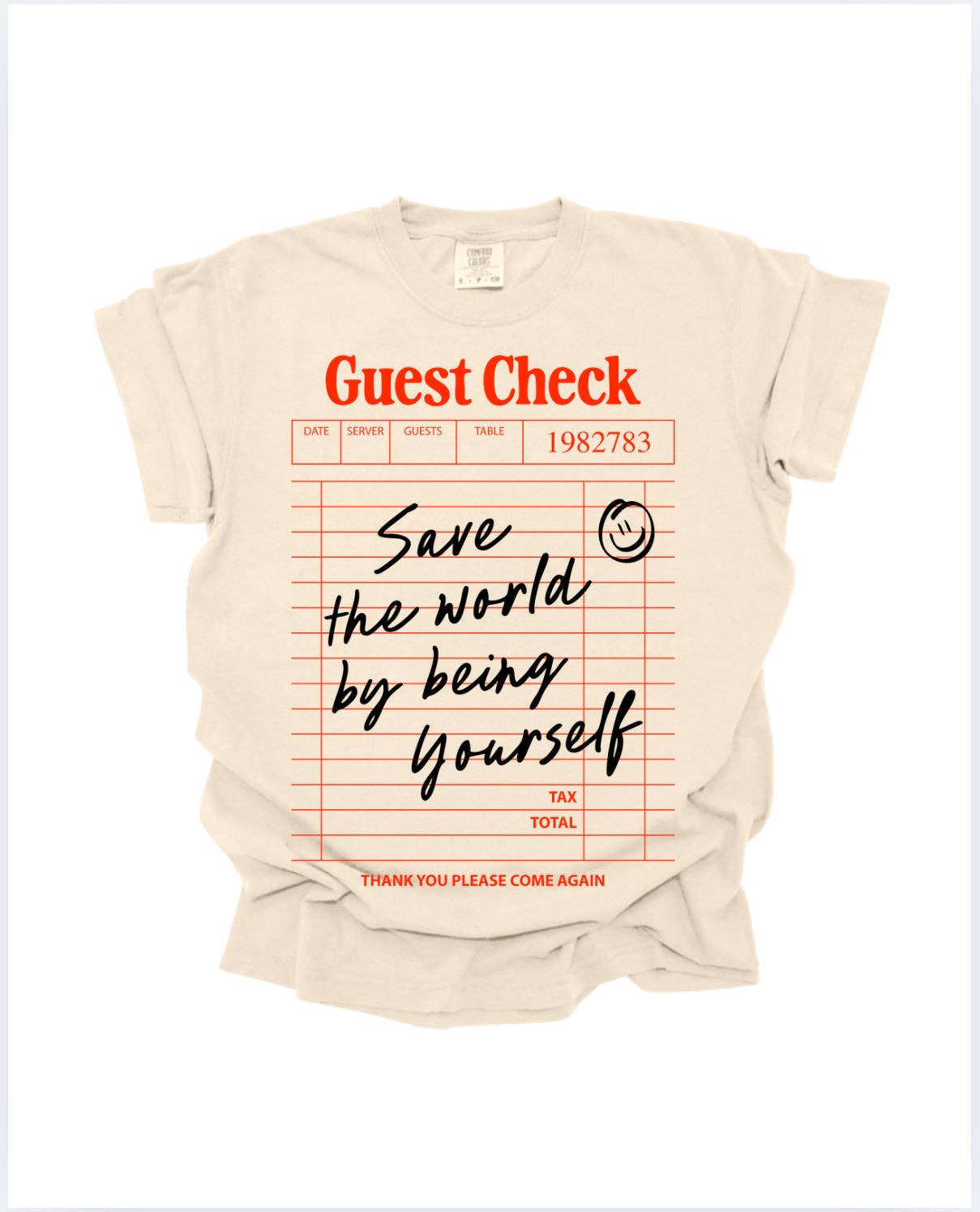 Be Yourself - Ivory Tee