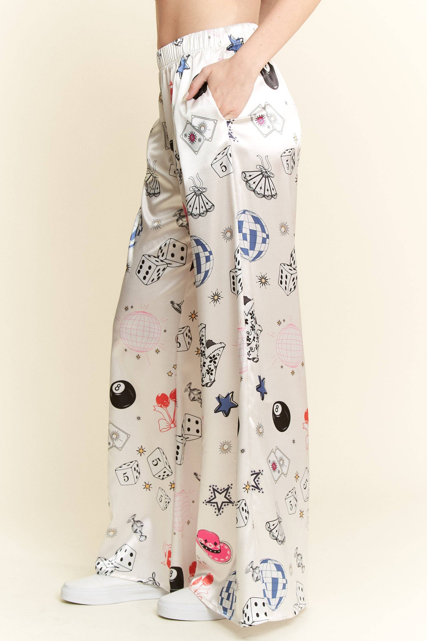 PARTY COLLAGE PANTS