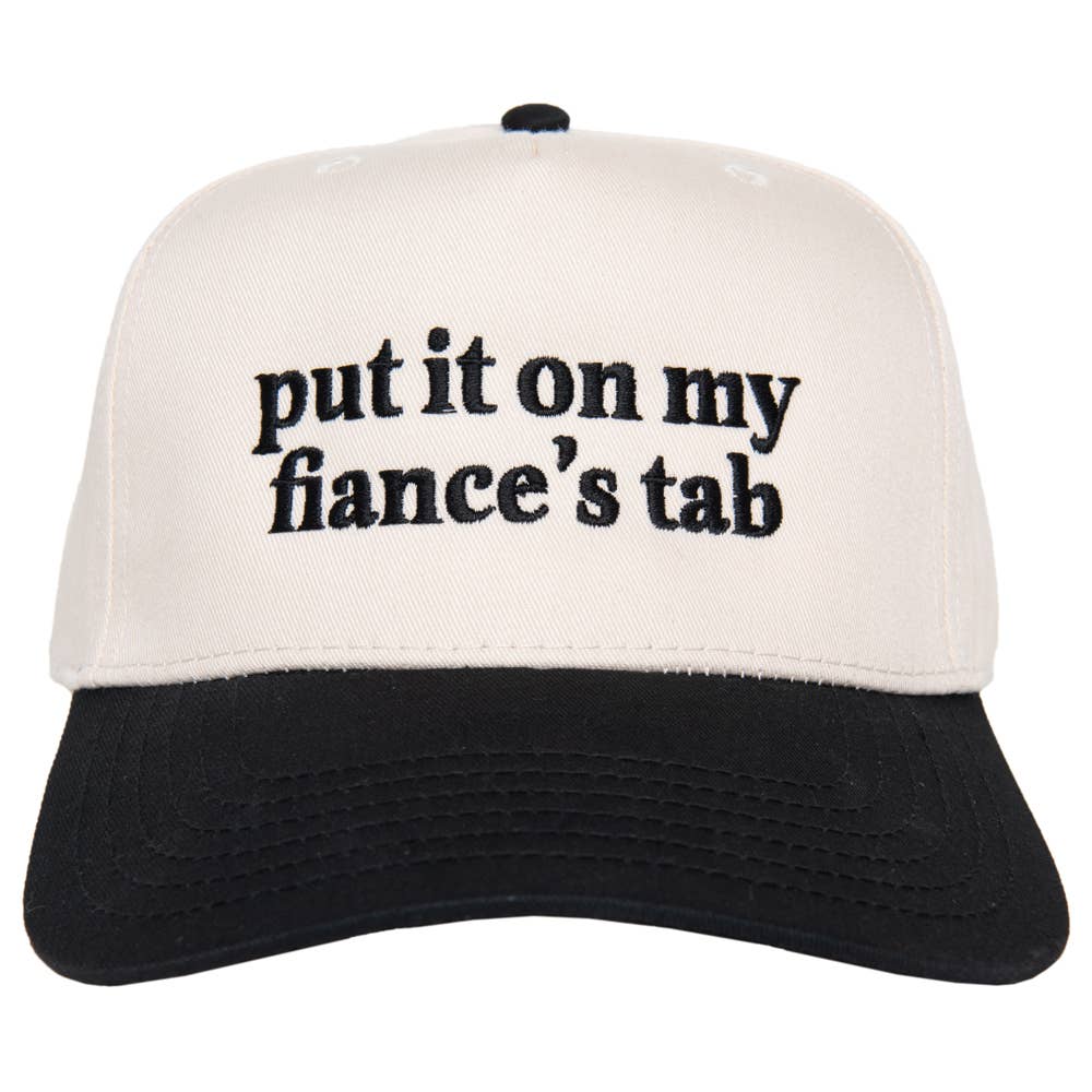 Put It On My Fiance's Tab Two-Toned Vintage