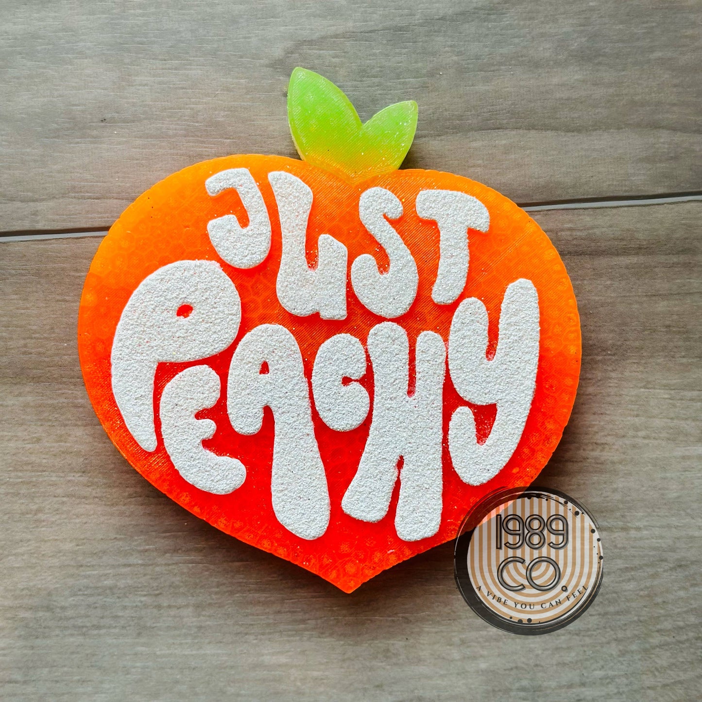 Just Peachy Car Freshie