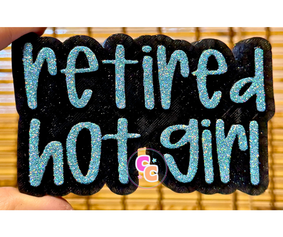 Retired Hot Girl Freshie | Car Air Freshener | Funny Freshie