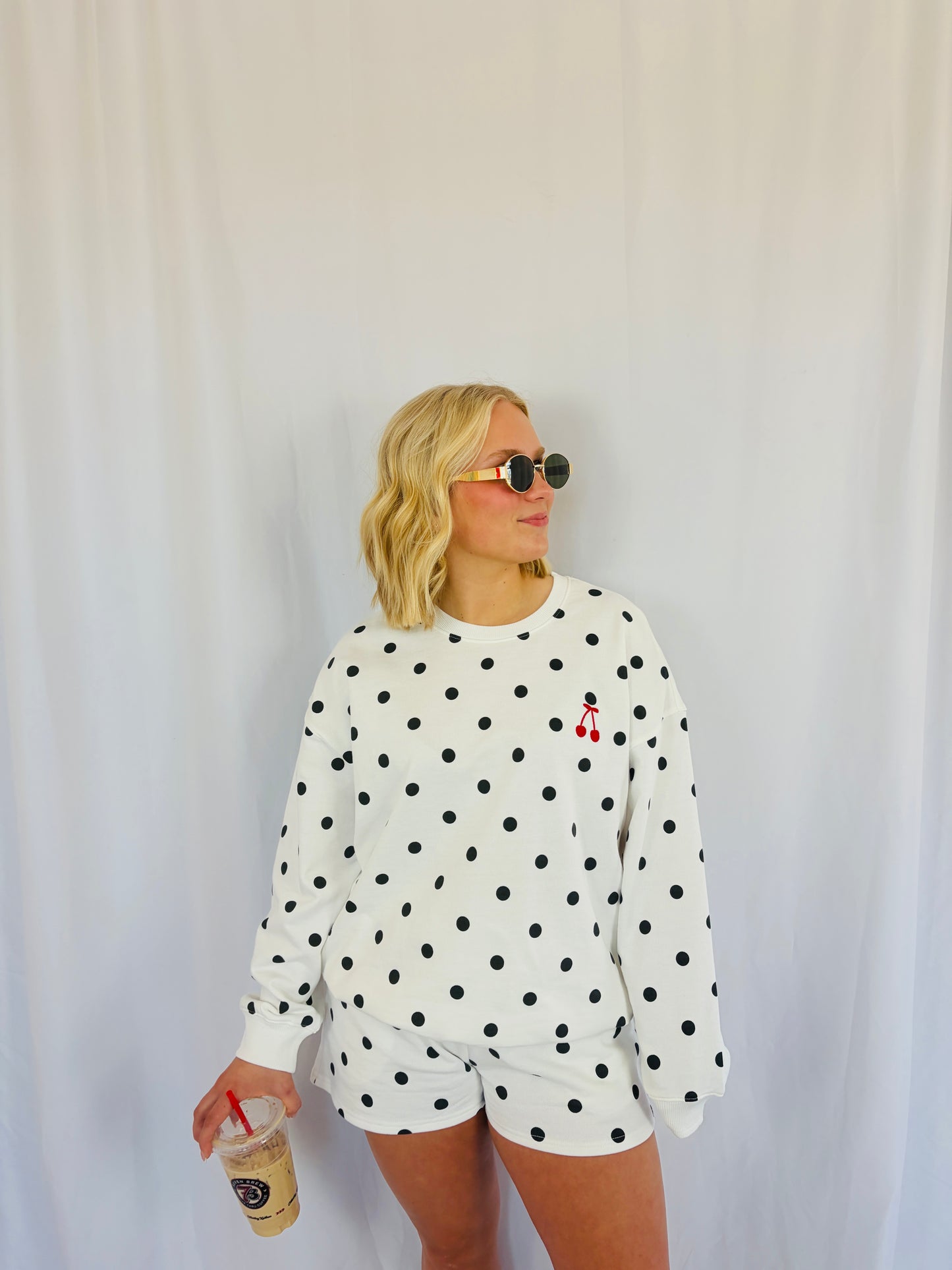 Cherry On Top Polka Dot Set (BOTTOM)
