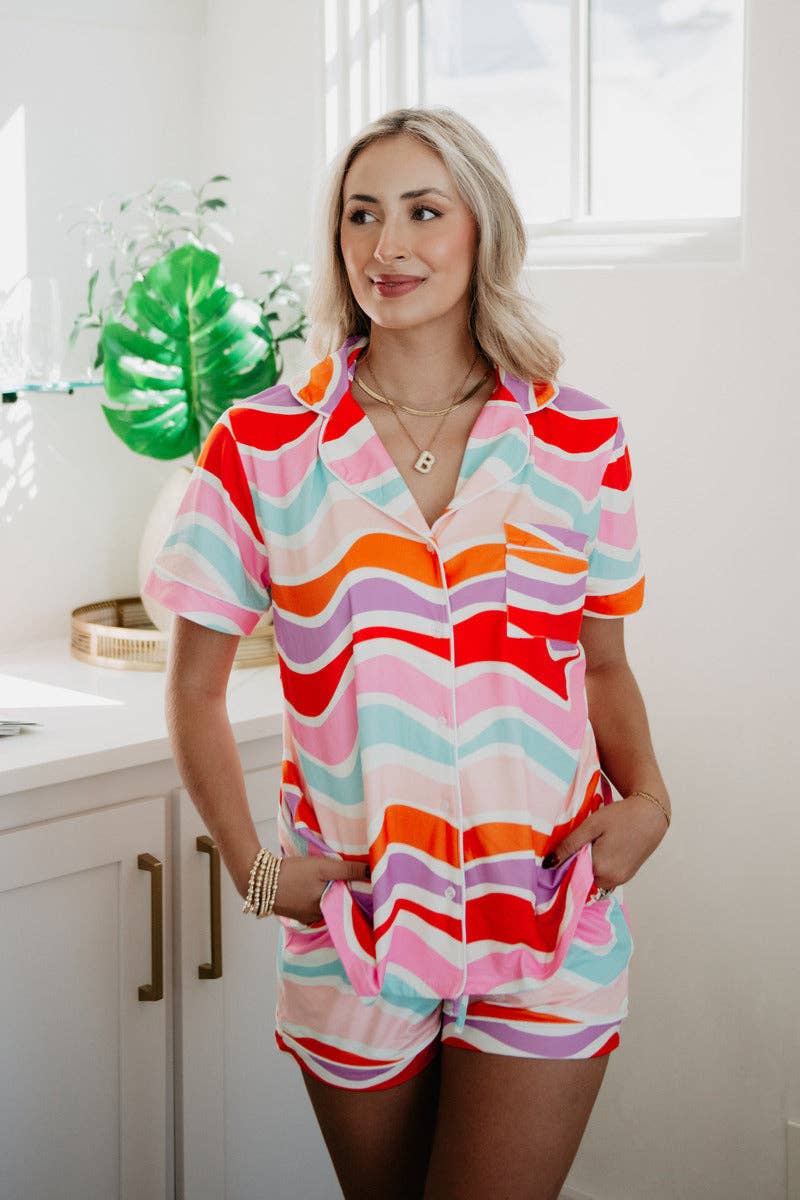 Go with the Eclectic Flow PJ Set