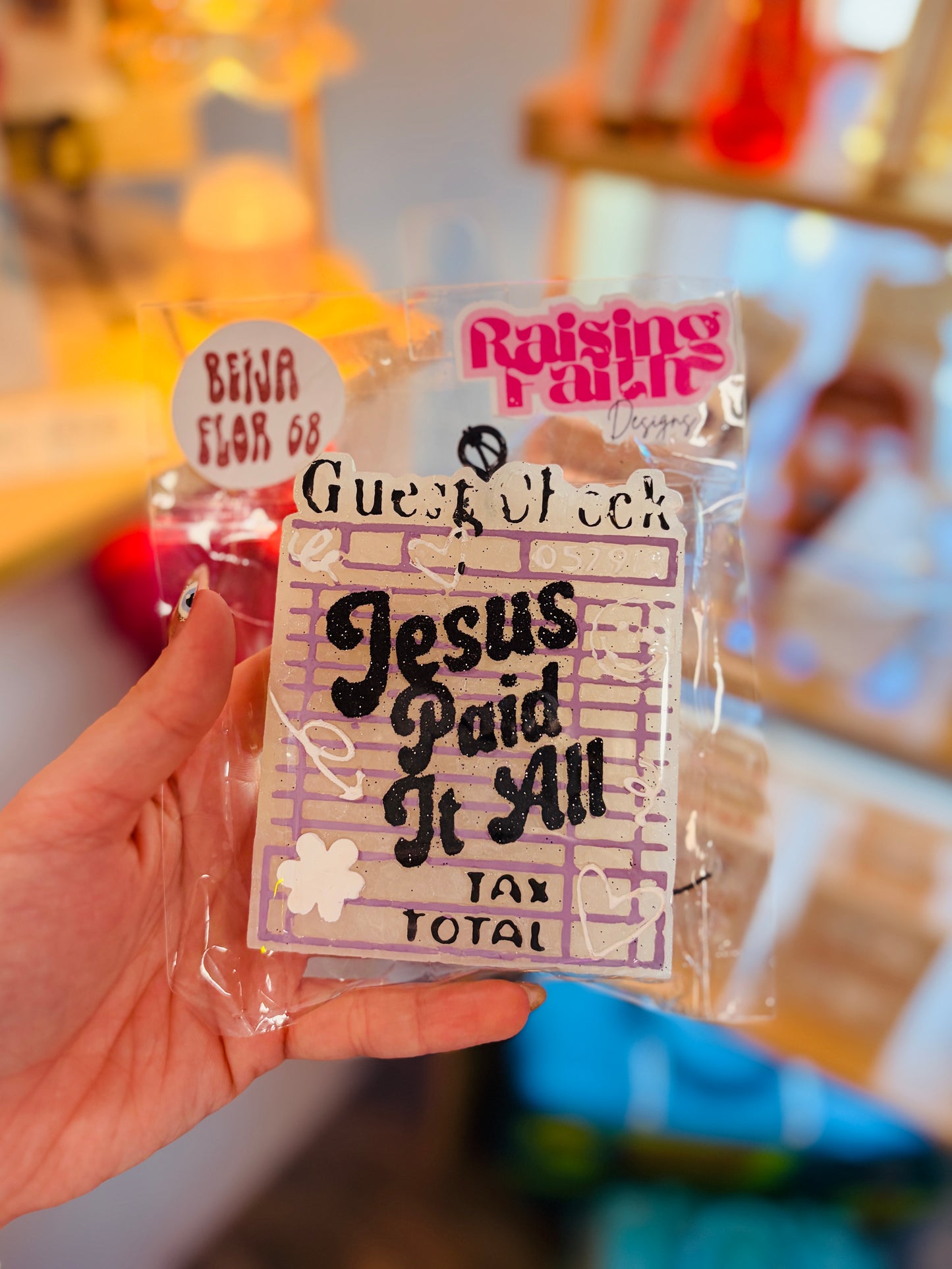 Jesus Paid It All Freshie