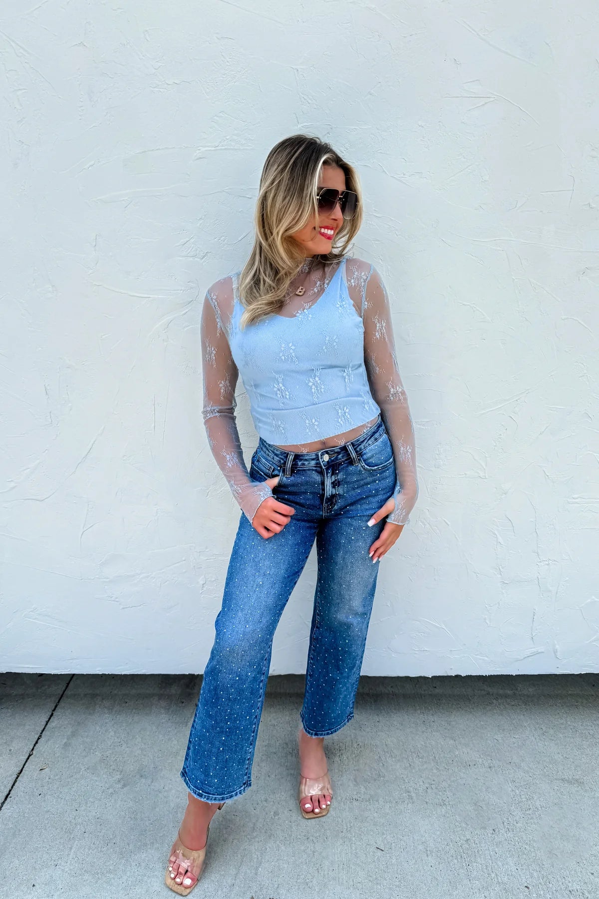 Shimmer Jeans