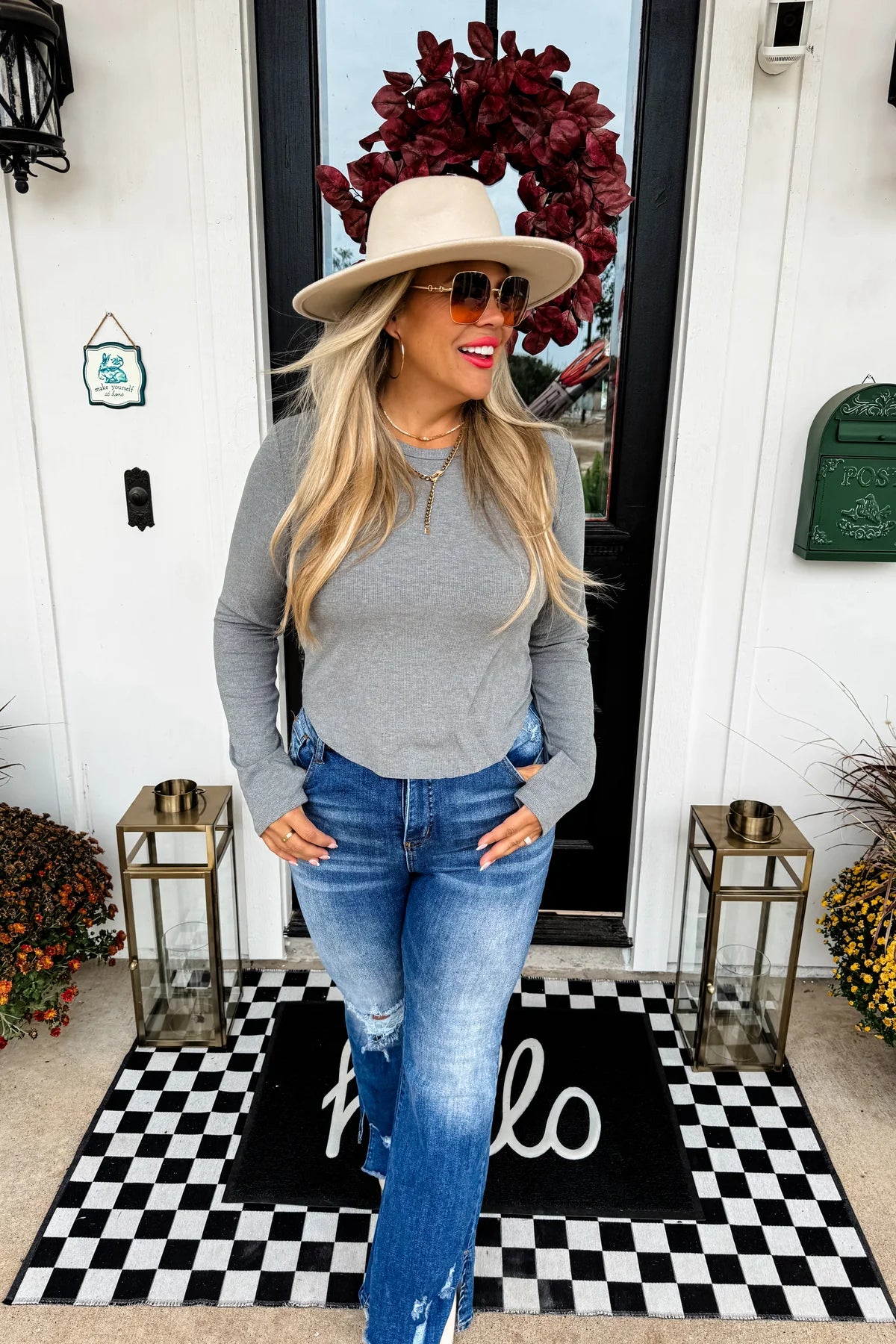 BLAKELEY Ribbed Top