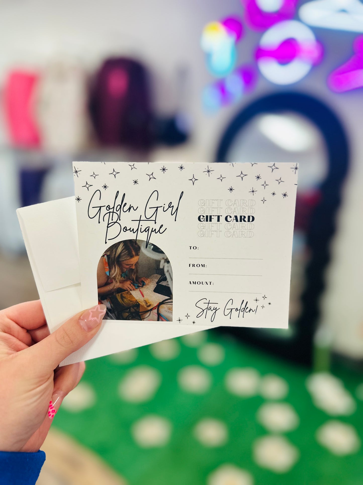 Golden Girl Gift Card ✨