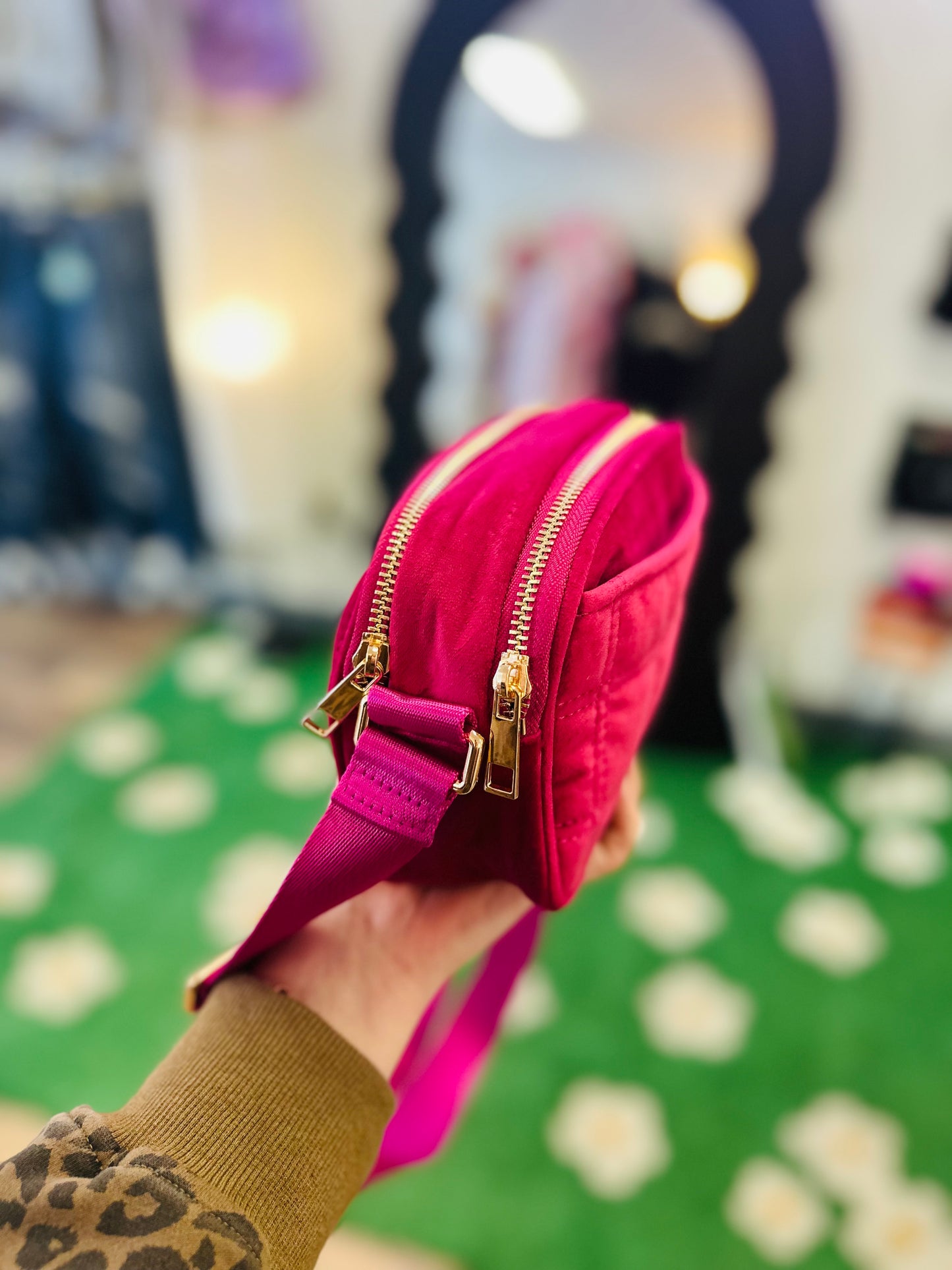 Velvet Bum Bags