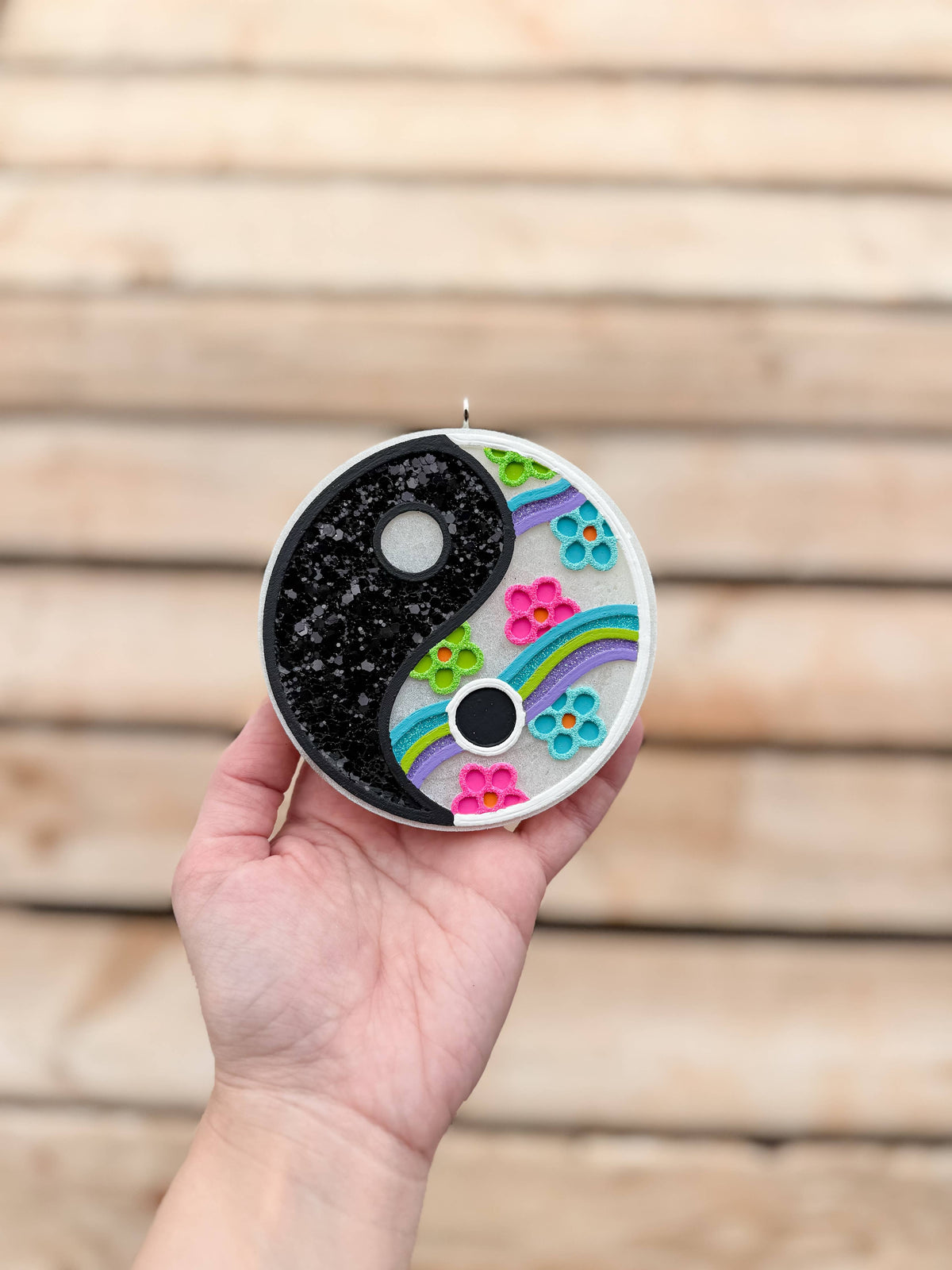 Groovy Yin Yang Freshie