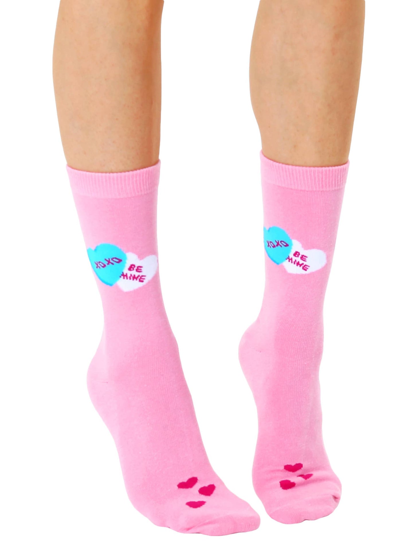 3D "Be Mine" Socks