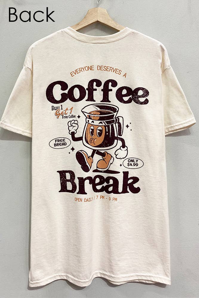 Sweet Claire | Coffee Break Cotton Tee