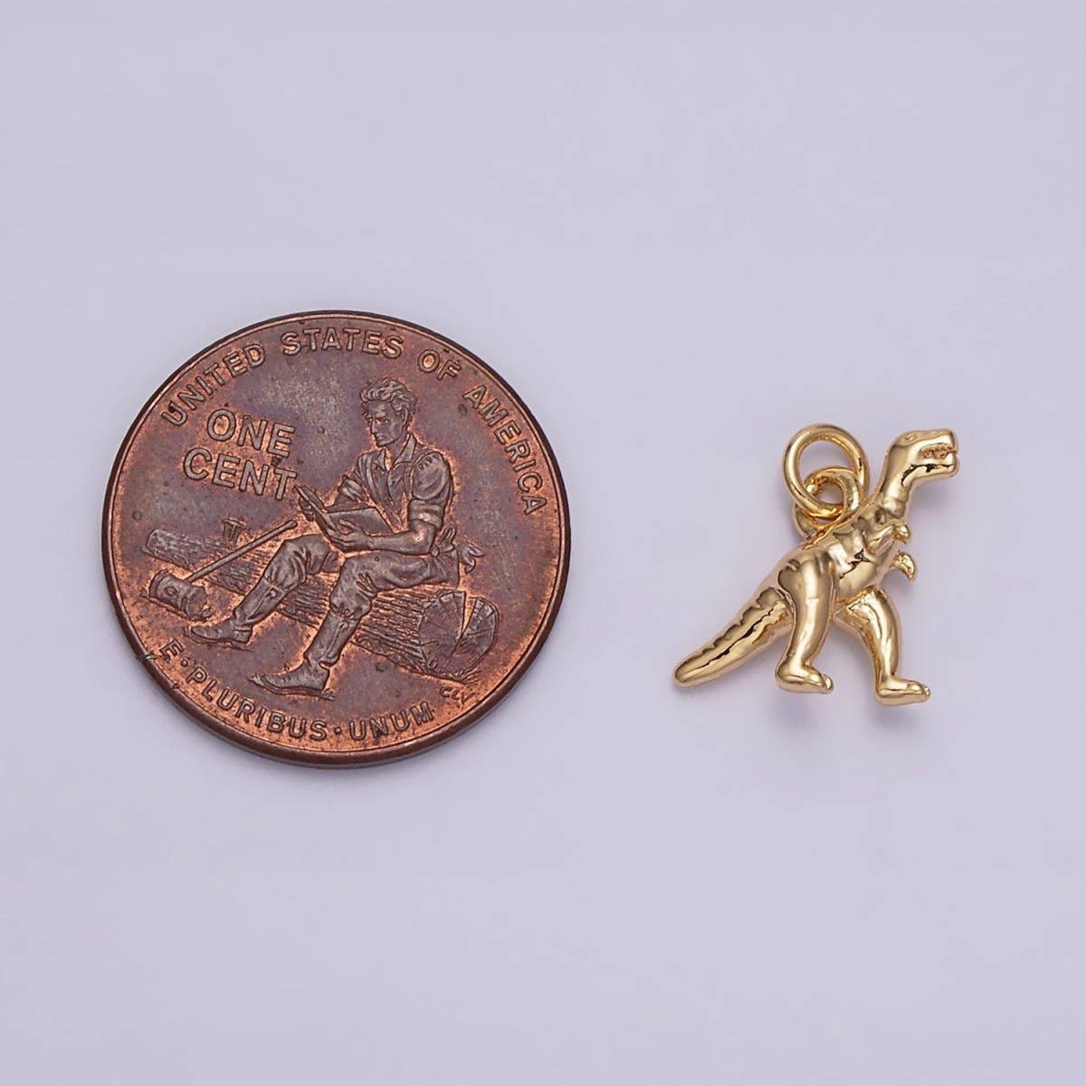 Mini T-Rex Dinosaur Charm